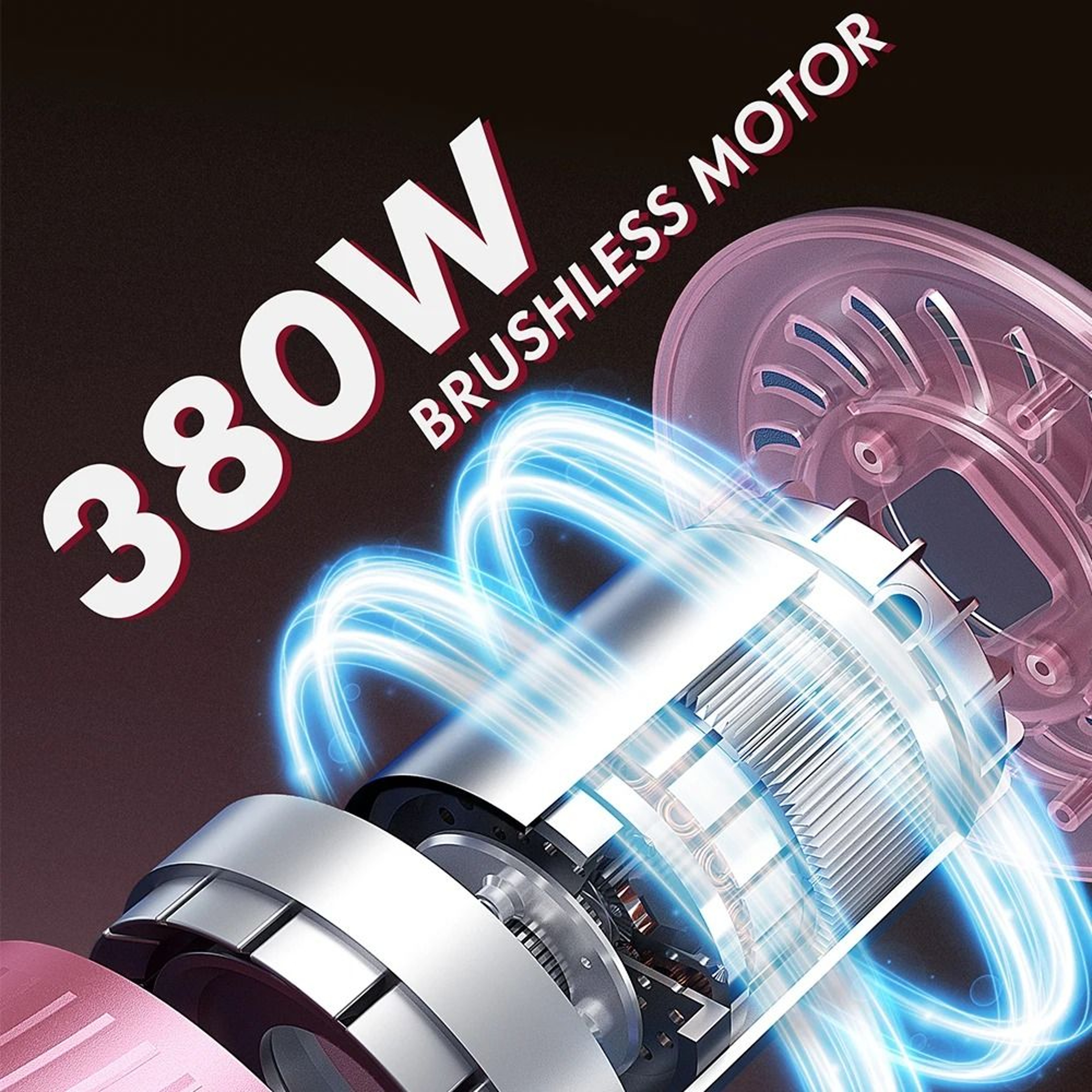 Smart Cordless Vacuum Cleaner LED Display Powerful Suction 1