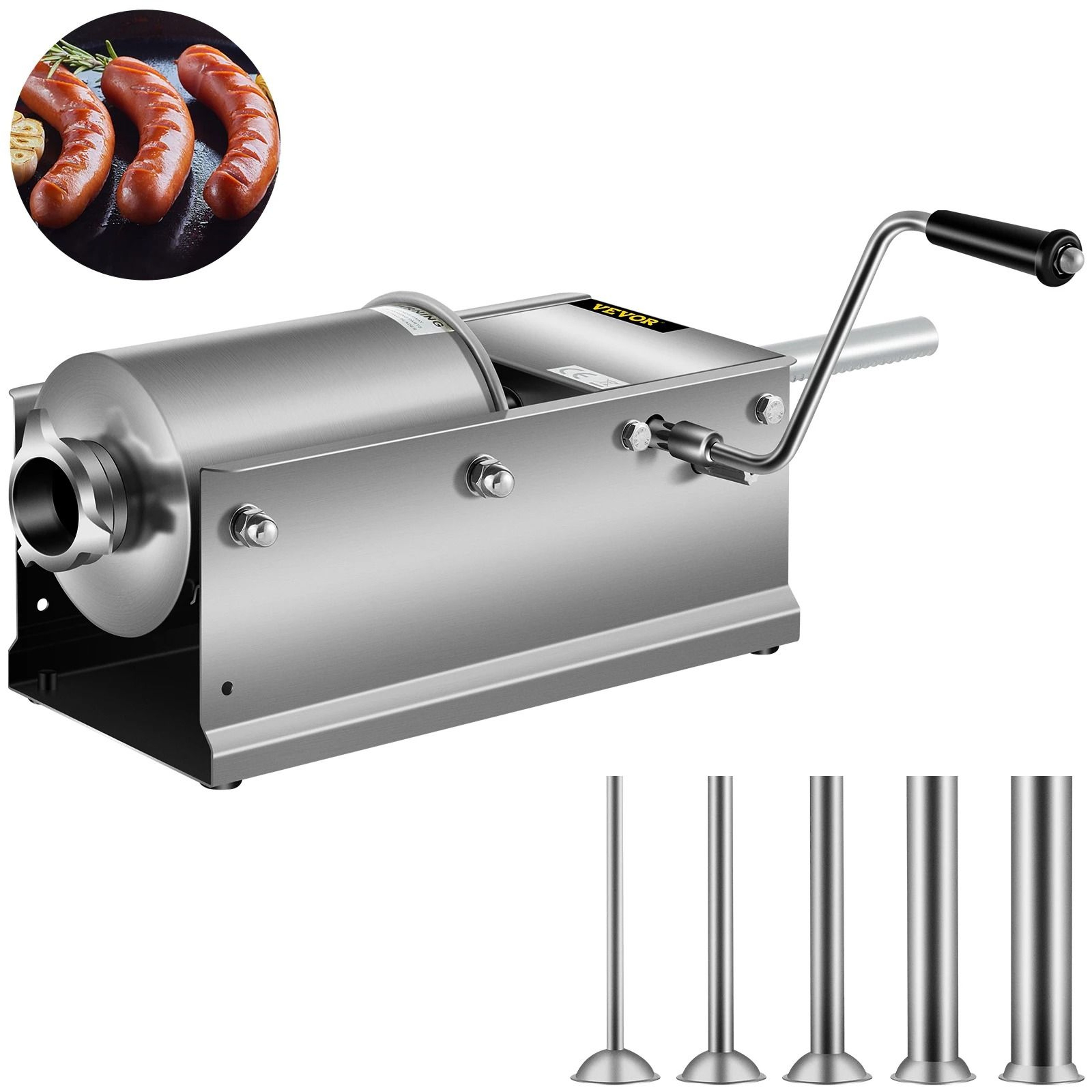 3 L Manual Sausage Stuffer For Home And Commercial Use 0