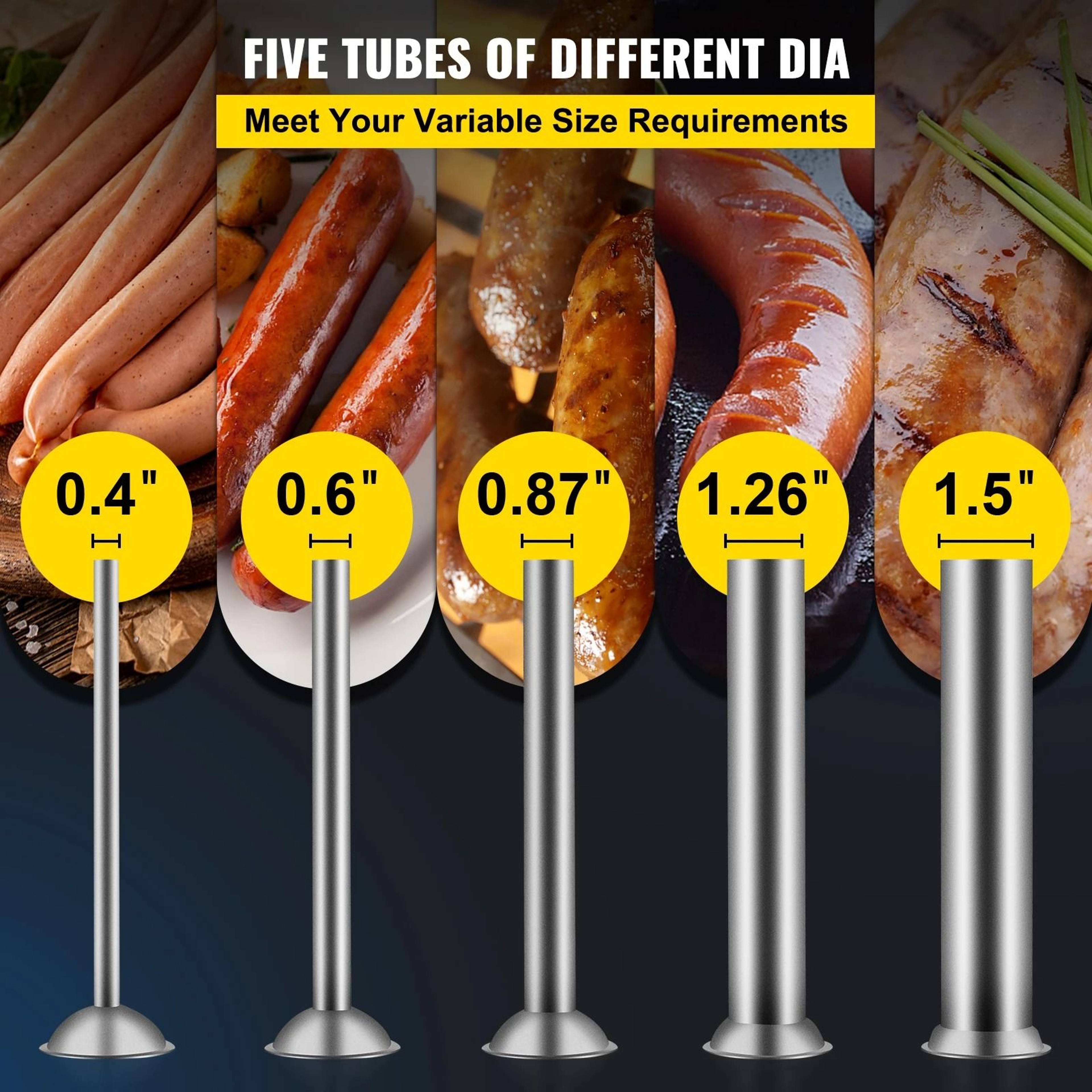 3 L Manual Sausage Stuffer For Home And Commercial Use 4
