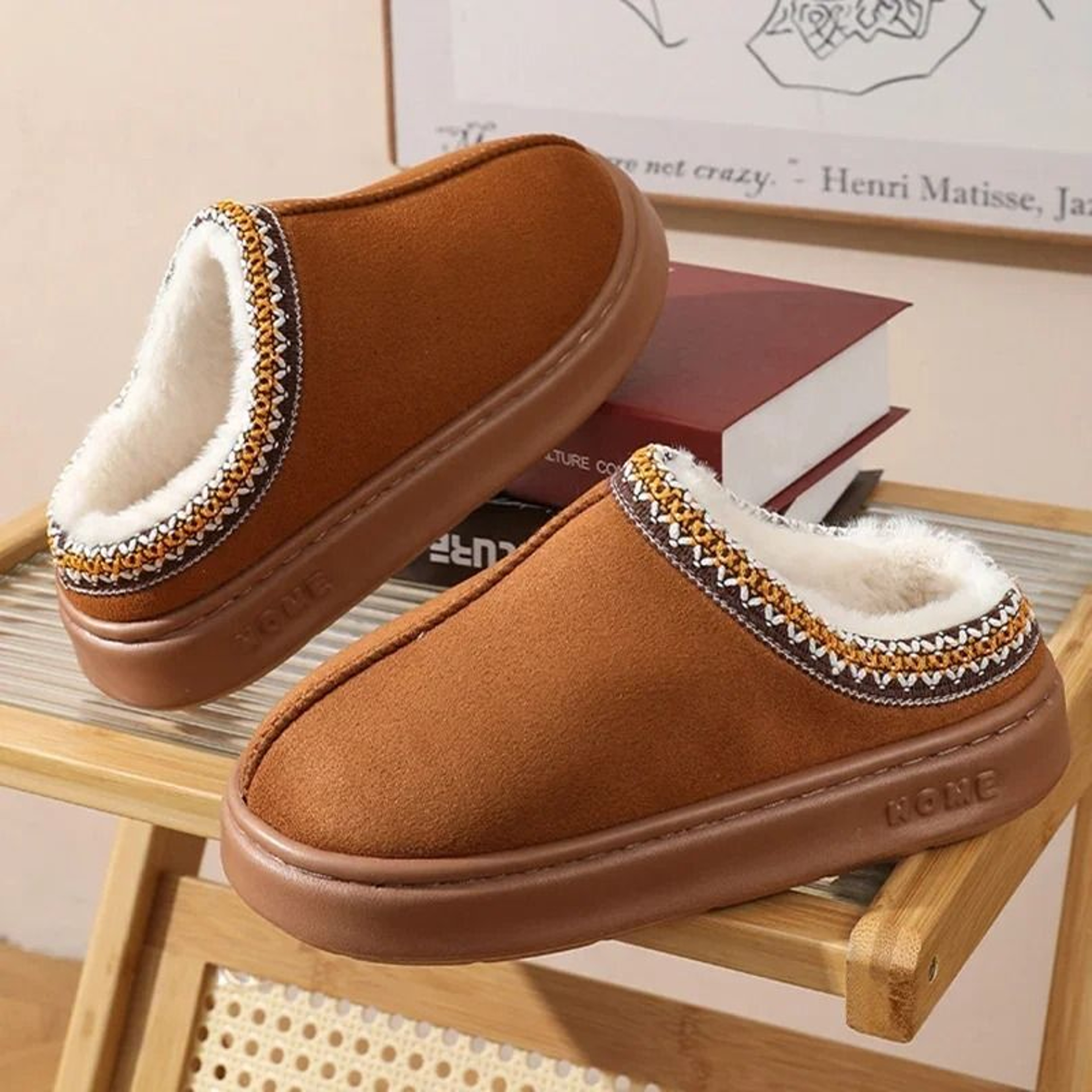 Cozy Plush Platform Slippers For Women 2