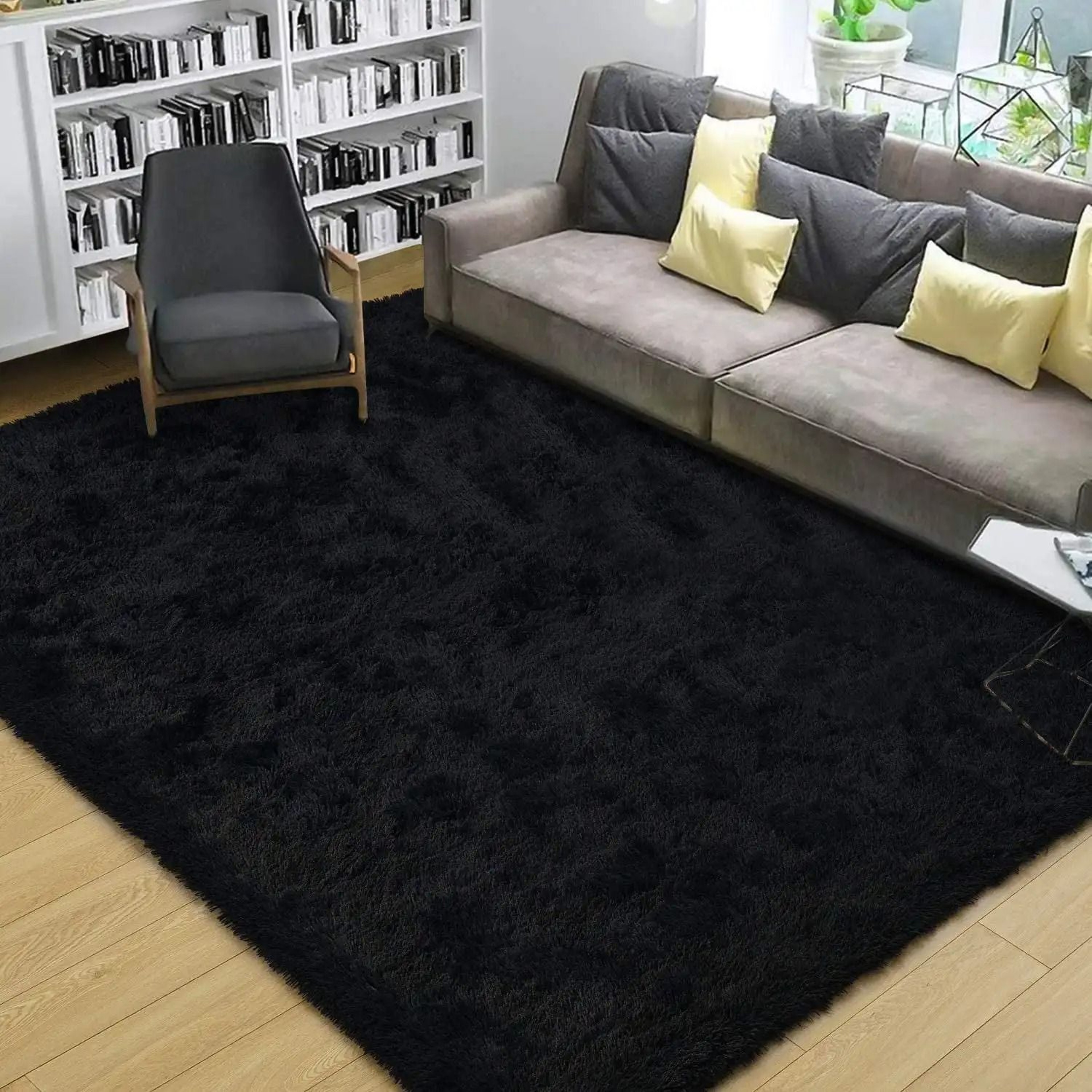 Fluffy Area Rugs Soft Non Slip Carpet For Bedroom And Living Room 1