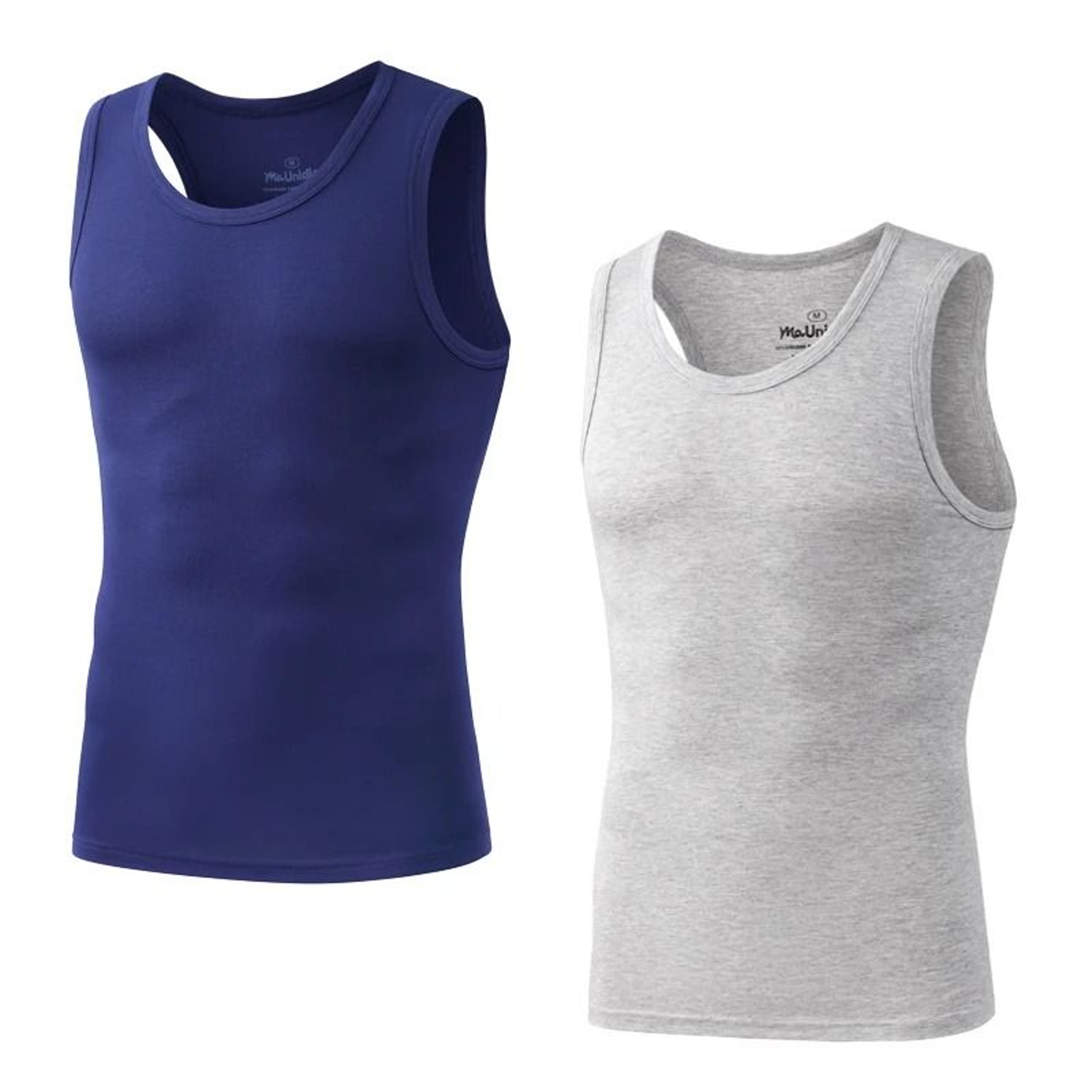 Bamboo Fiber Compression Tank Top For Men Pack Of Two 0