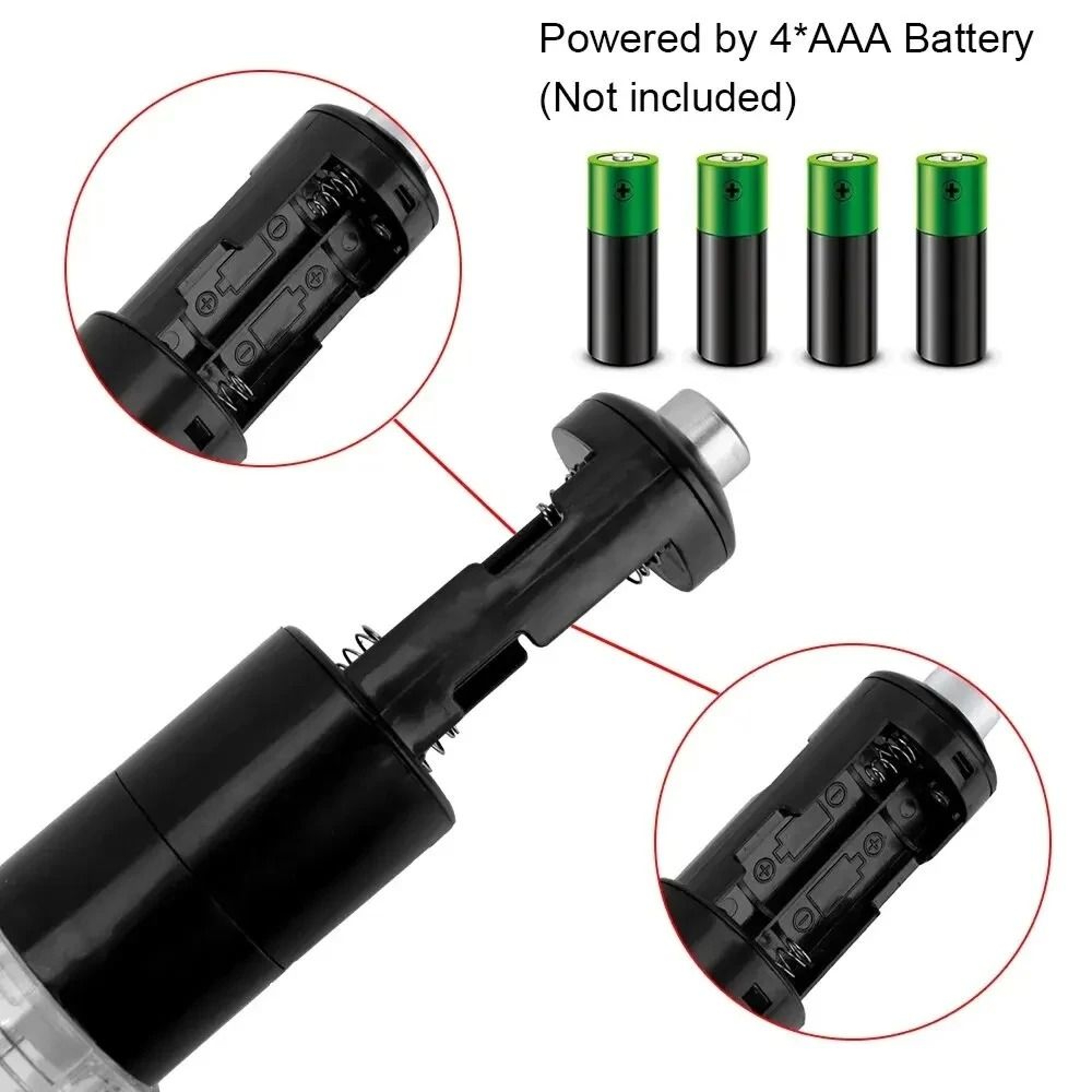 Electric Automatic Pepper And Salt Grinder With LED Light 3