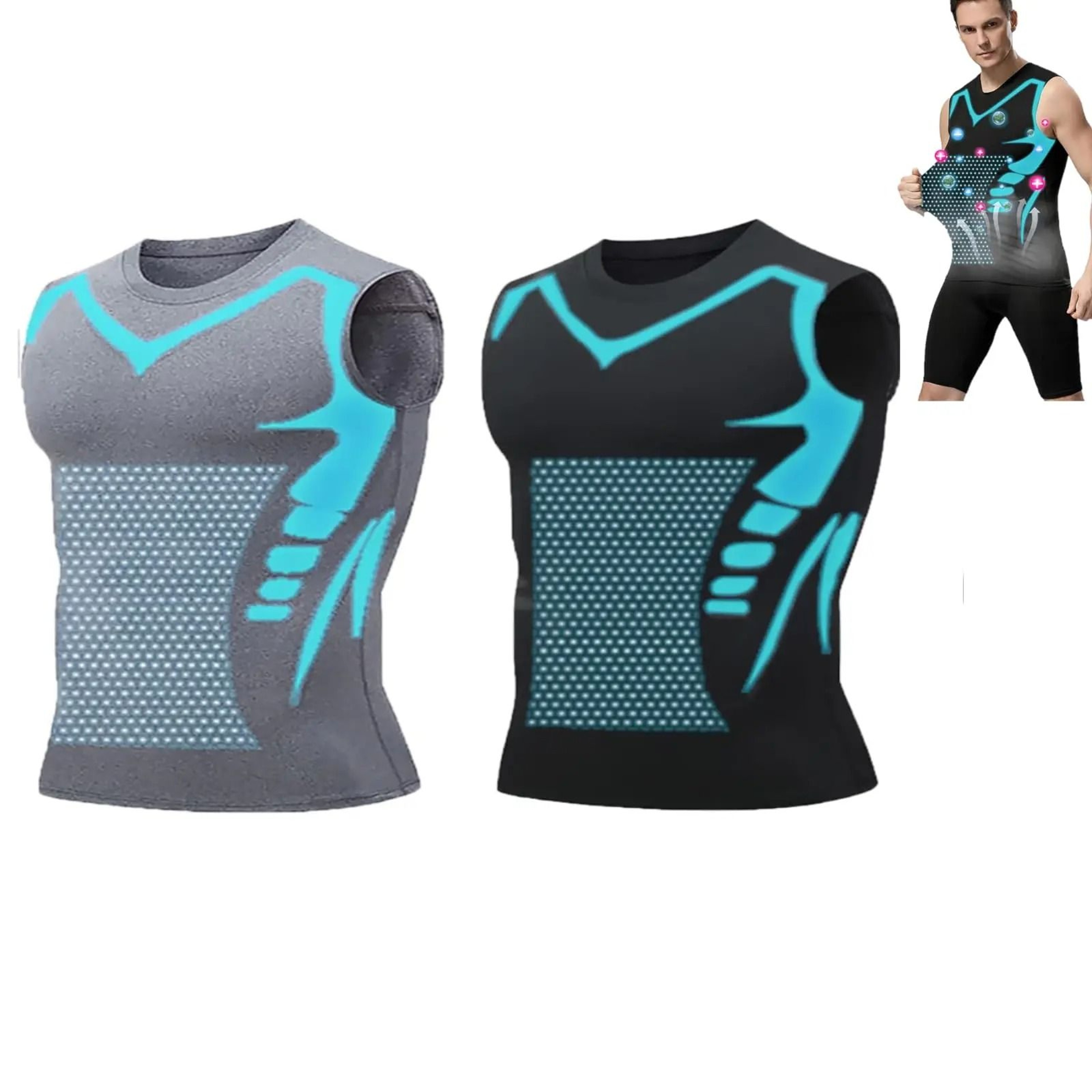 Men Compression Shaping Vest 0