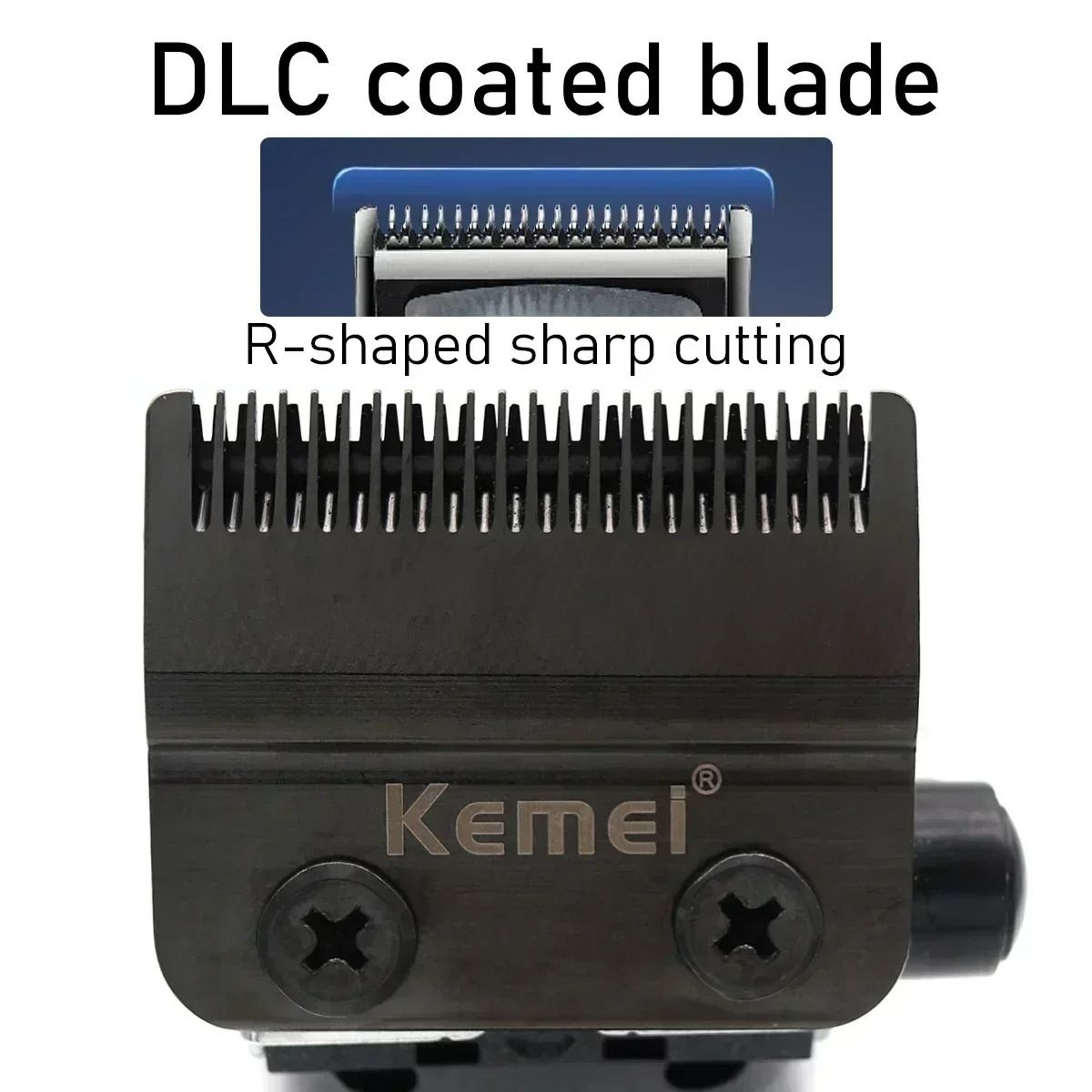 Professional Cordless Hair Clipper With 10000RPM Magnetic Motor And DLC Blade 1