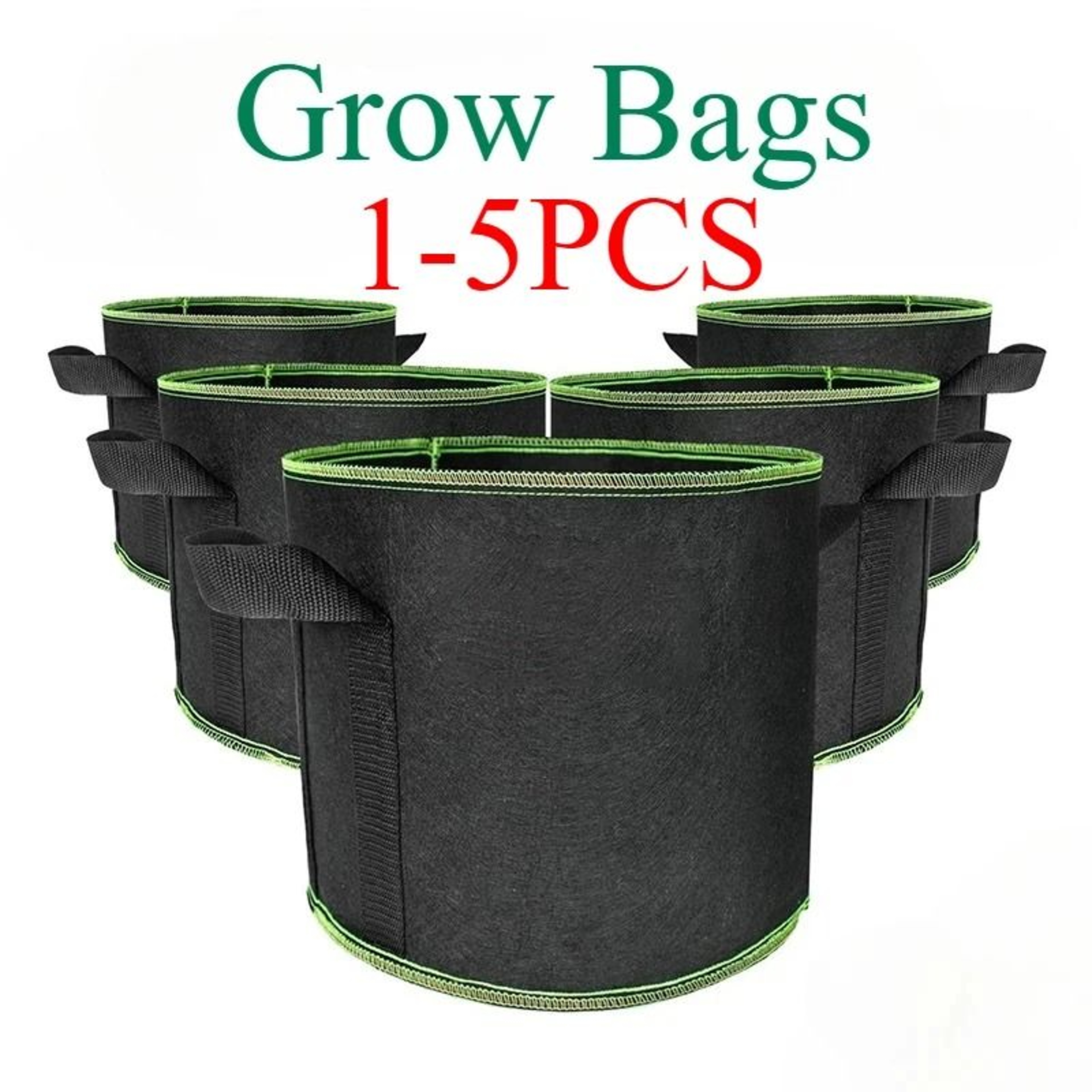 Fabric Grow Bags With Handles For Vegetables Flowers And Plants 0