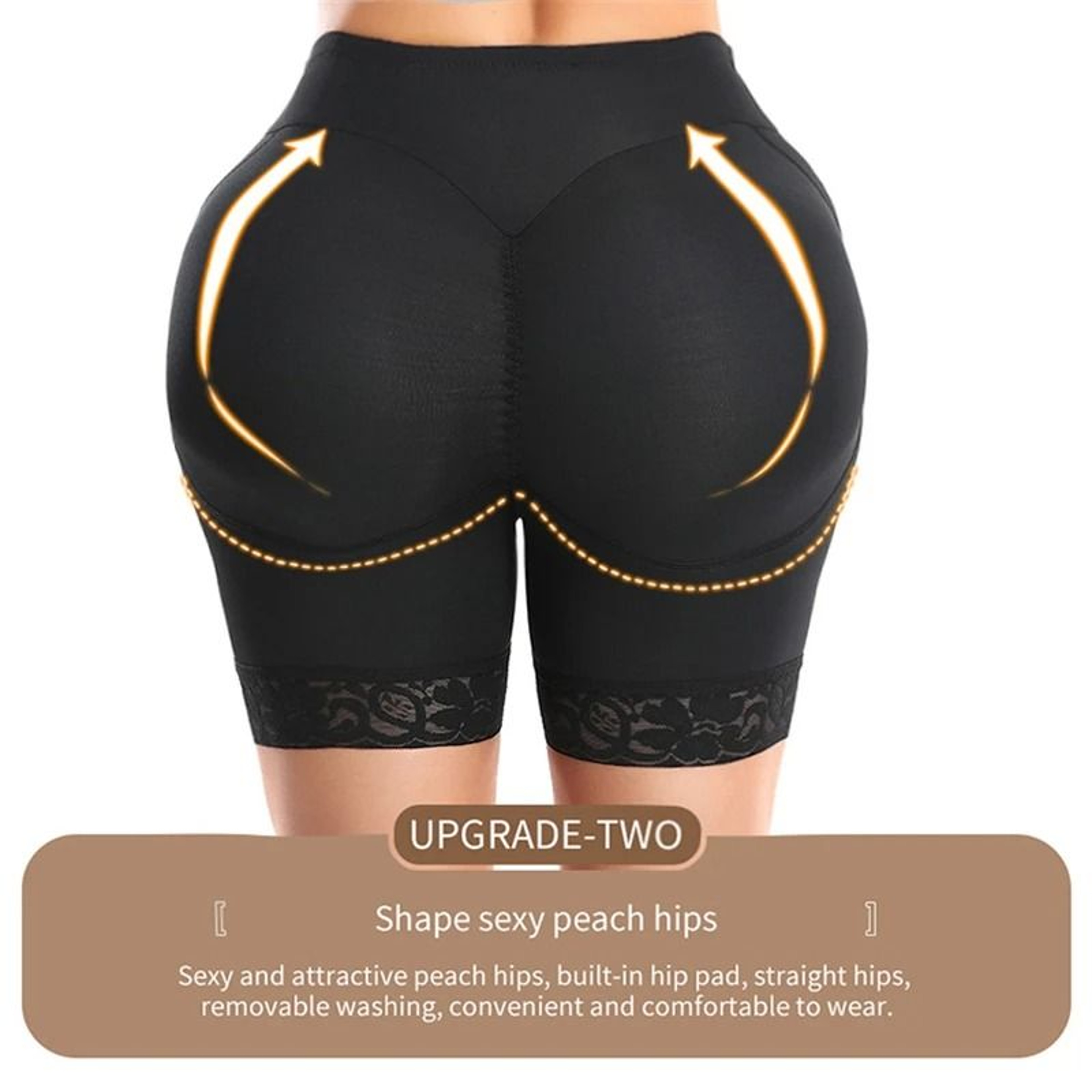 Butt Lifter Shapewear Shorts Waist Control Body Shaper 2
