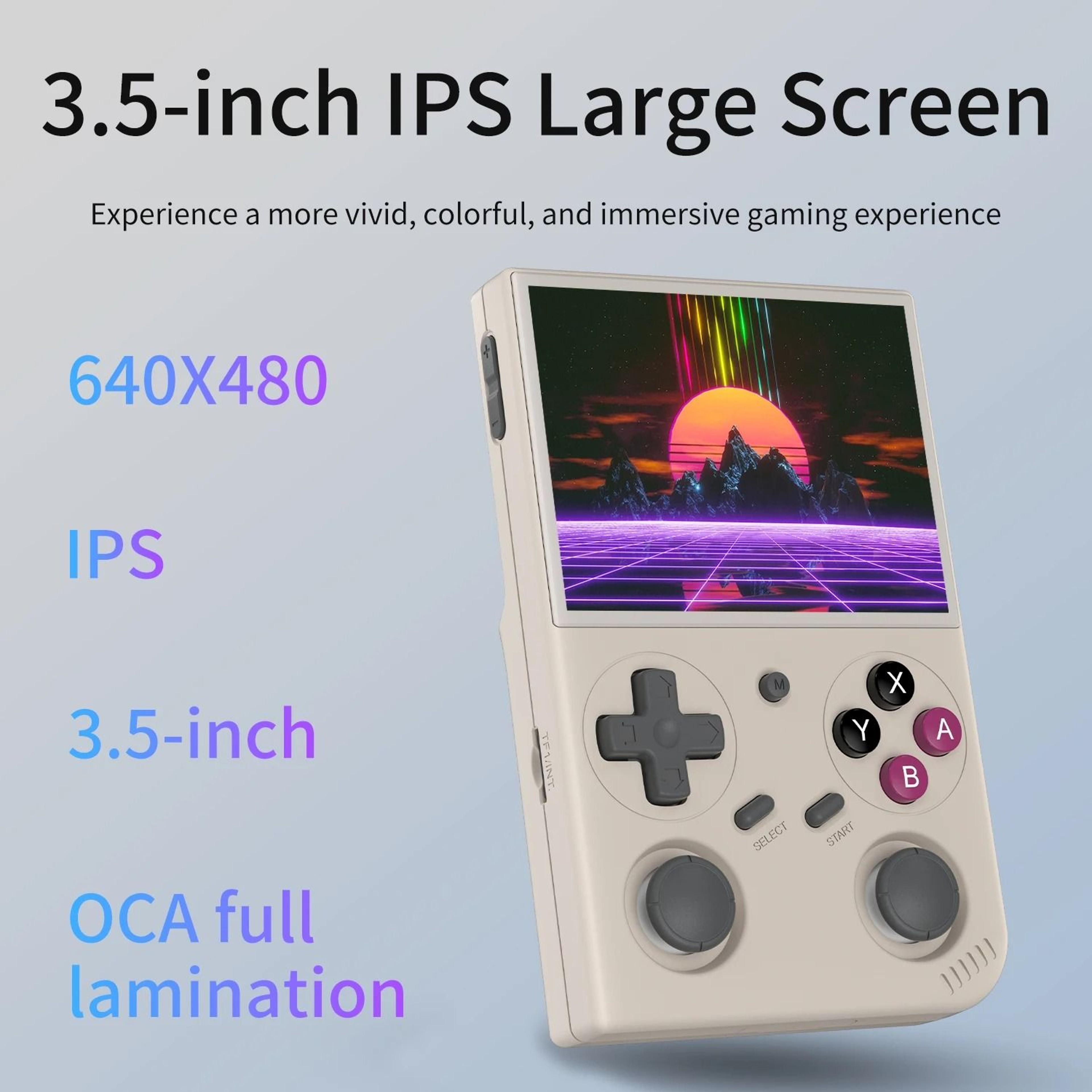 Portable Retro Gaming Console With IPS Screen And Dual Joystick 2