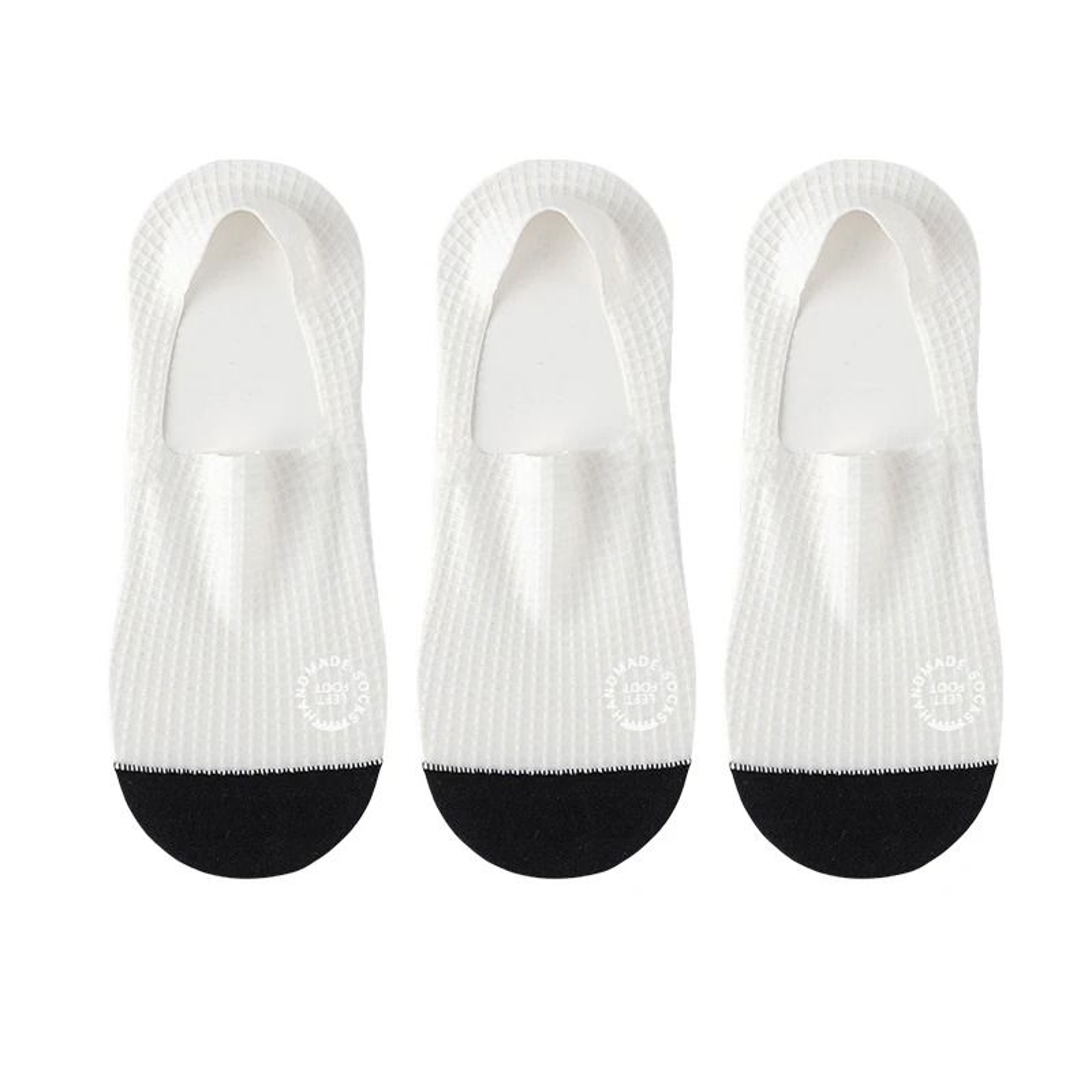 Mens Invisible Boat Socks Breathable Sweat Absorbing Mesh Socks 6