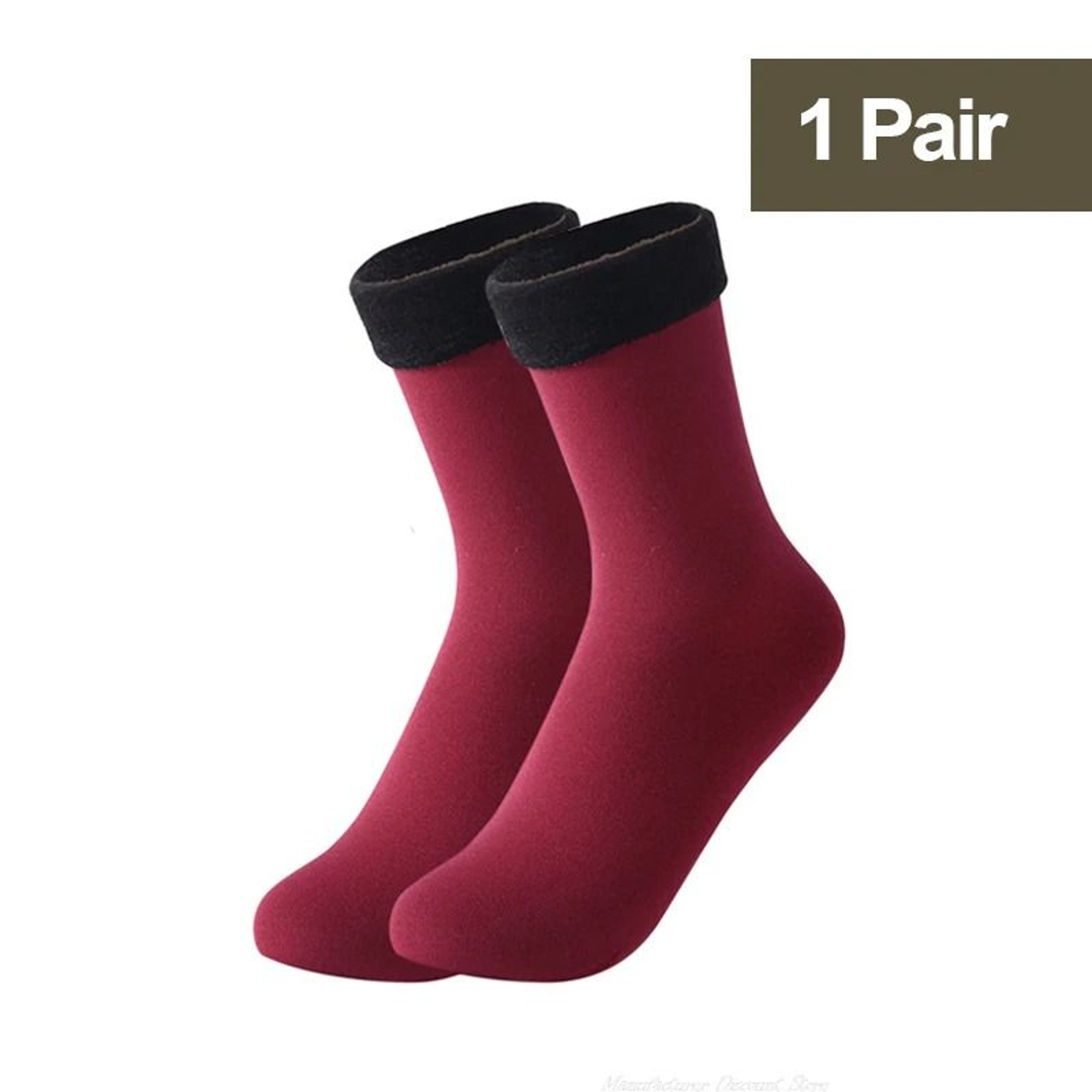 Womens Winter Thermal Fleece Socks Warm Cozy Indoor And Outdoor Wear 7