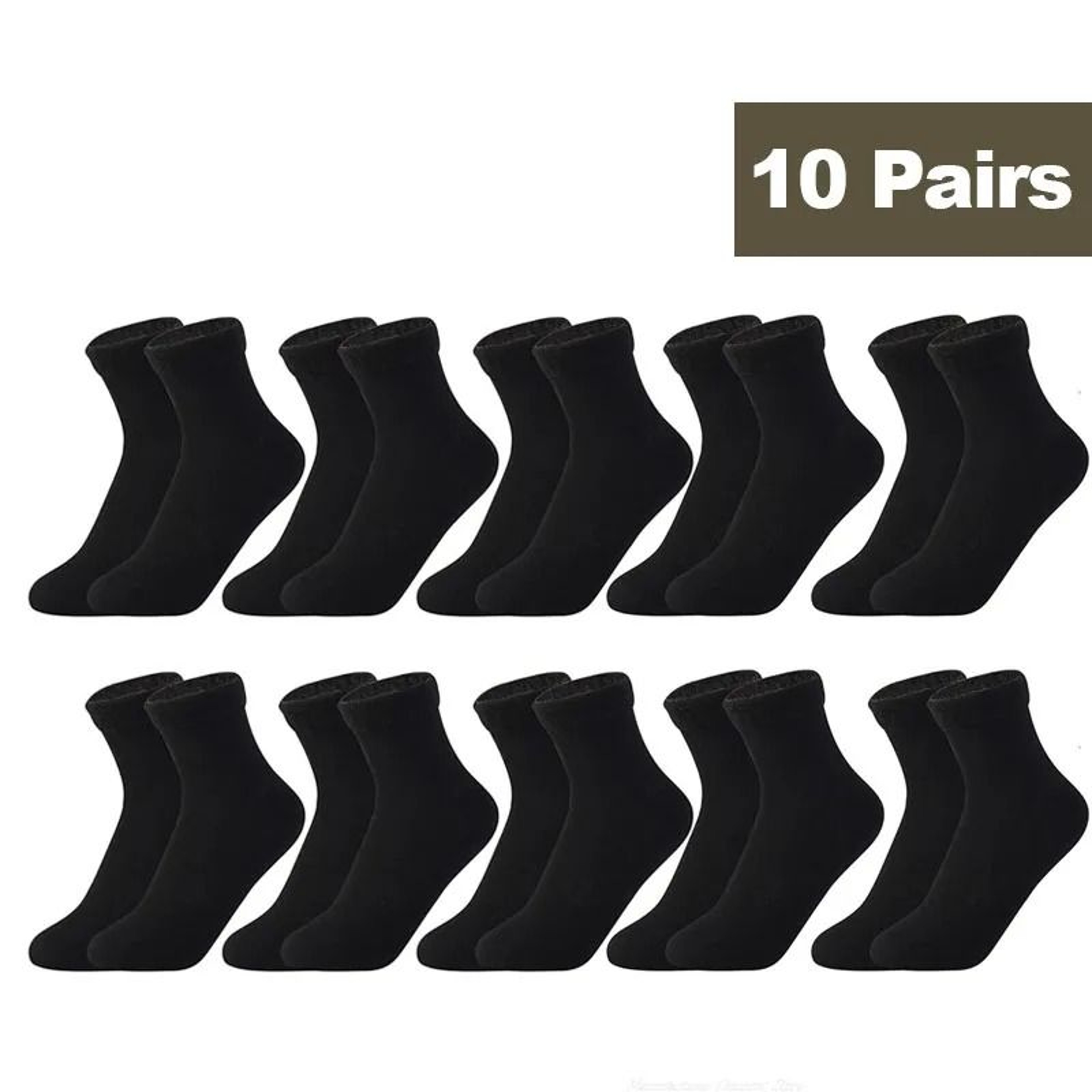 Womens Winter Thermal Fleece Socks Warm Cozy Indoor And Outdoor Wear 21