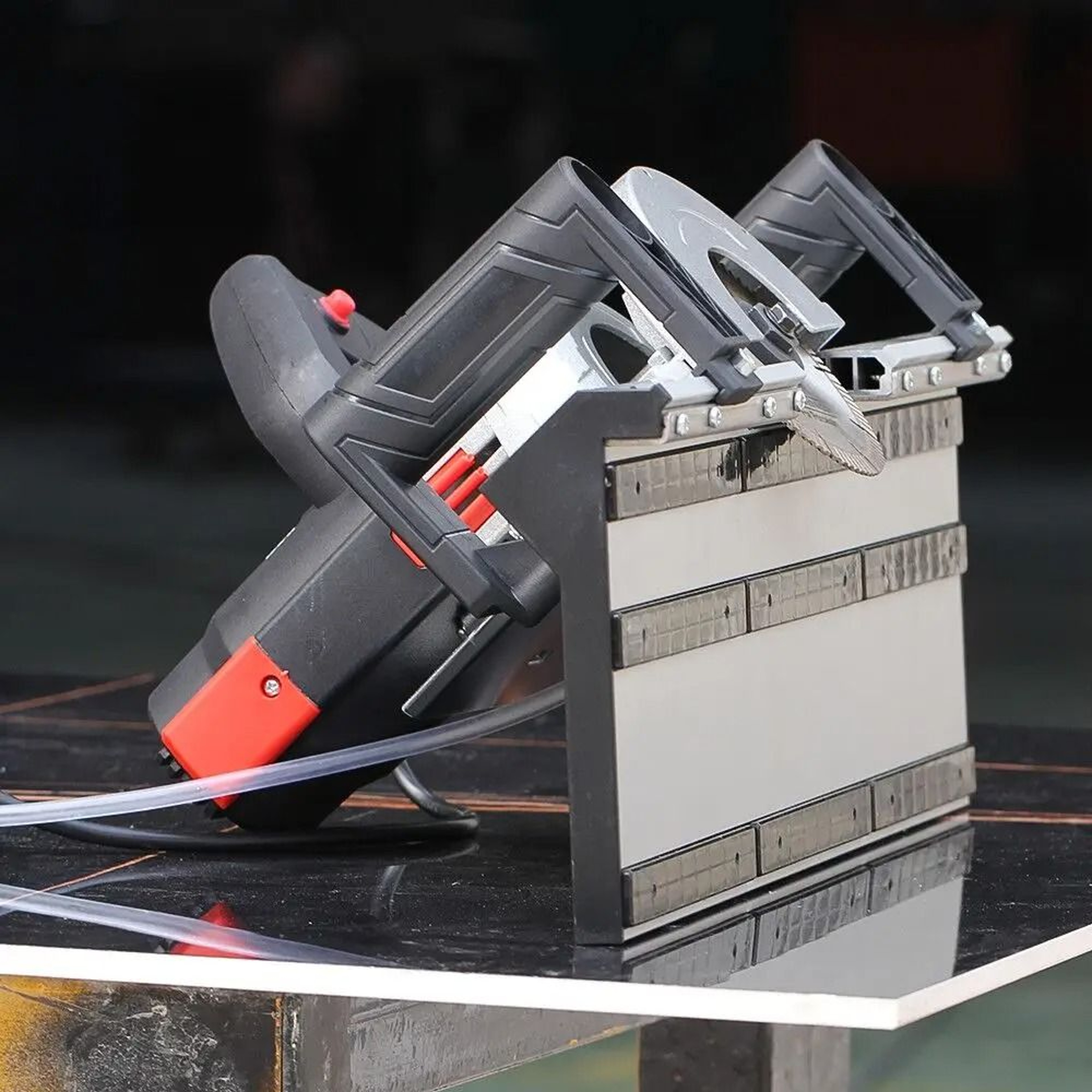 Professional 45 Degree Tile Chamfering Machine For Porcelain And Ceramic 2