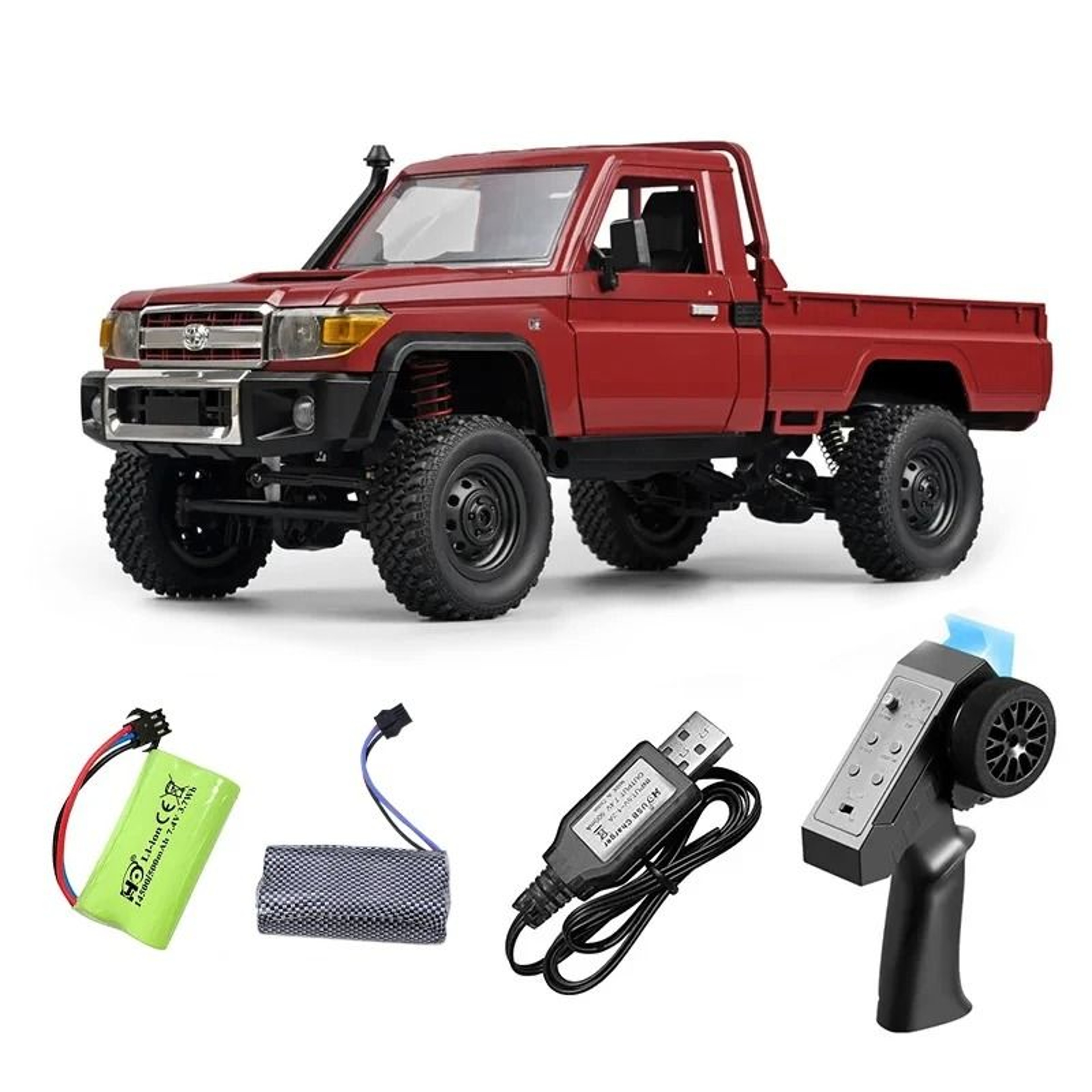 4WD RC Pickup Truck With Remote Control 9
