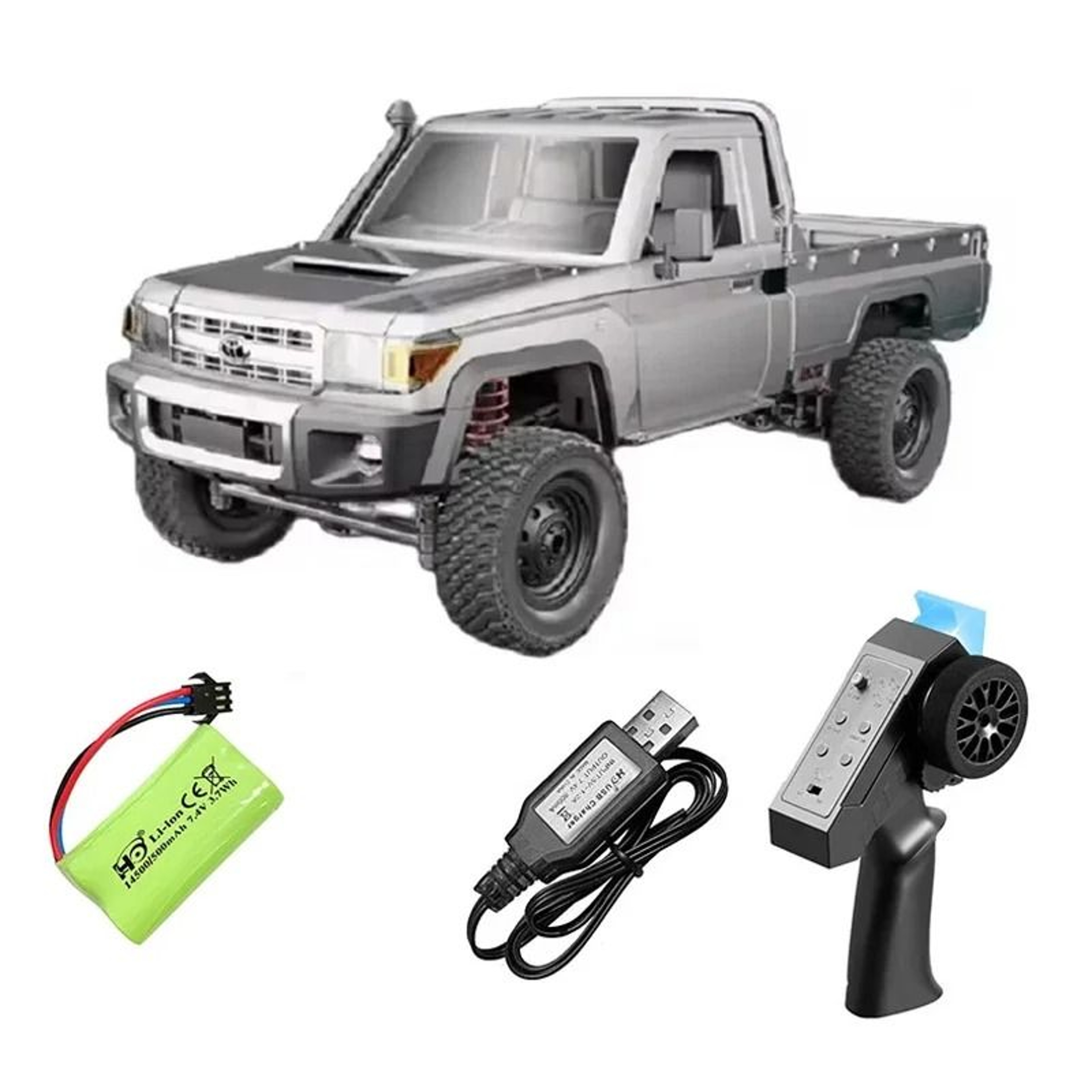 4WD RC Pickup Truck With Remote Control 10