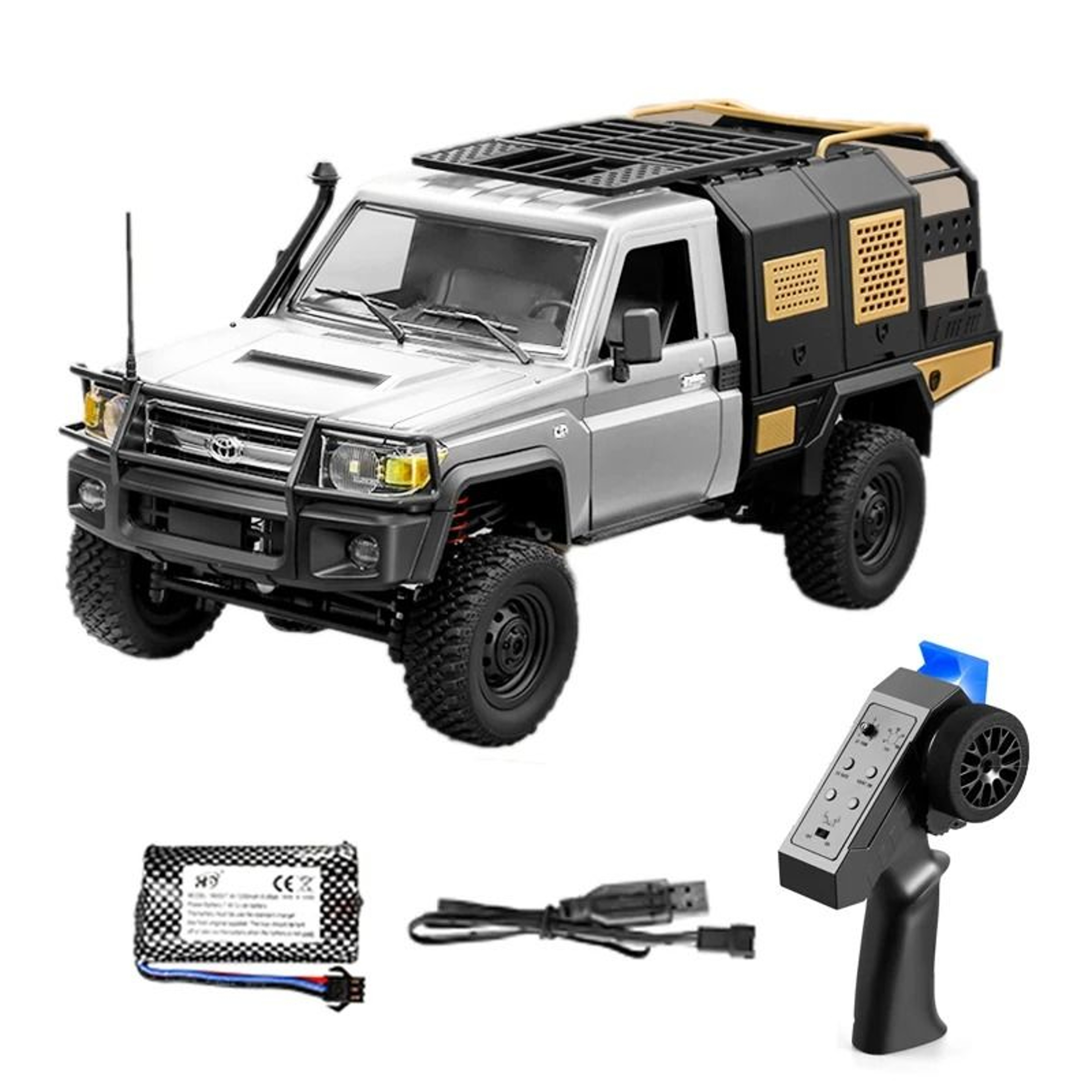 4WD RC Pickup Truck With Remote Control 12