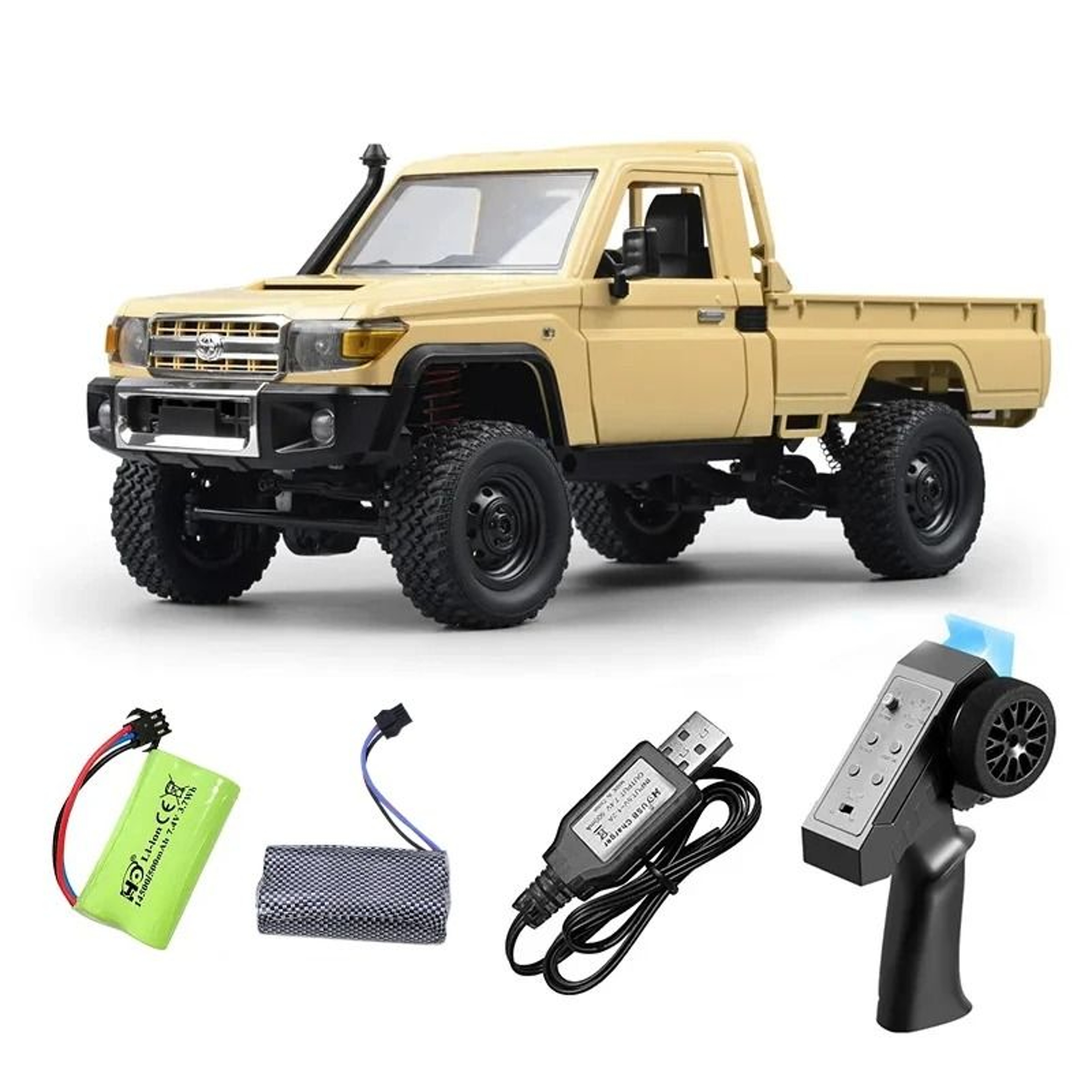 4WD RC Pickup Truck With Remote Control 8