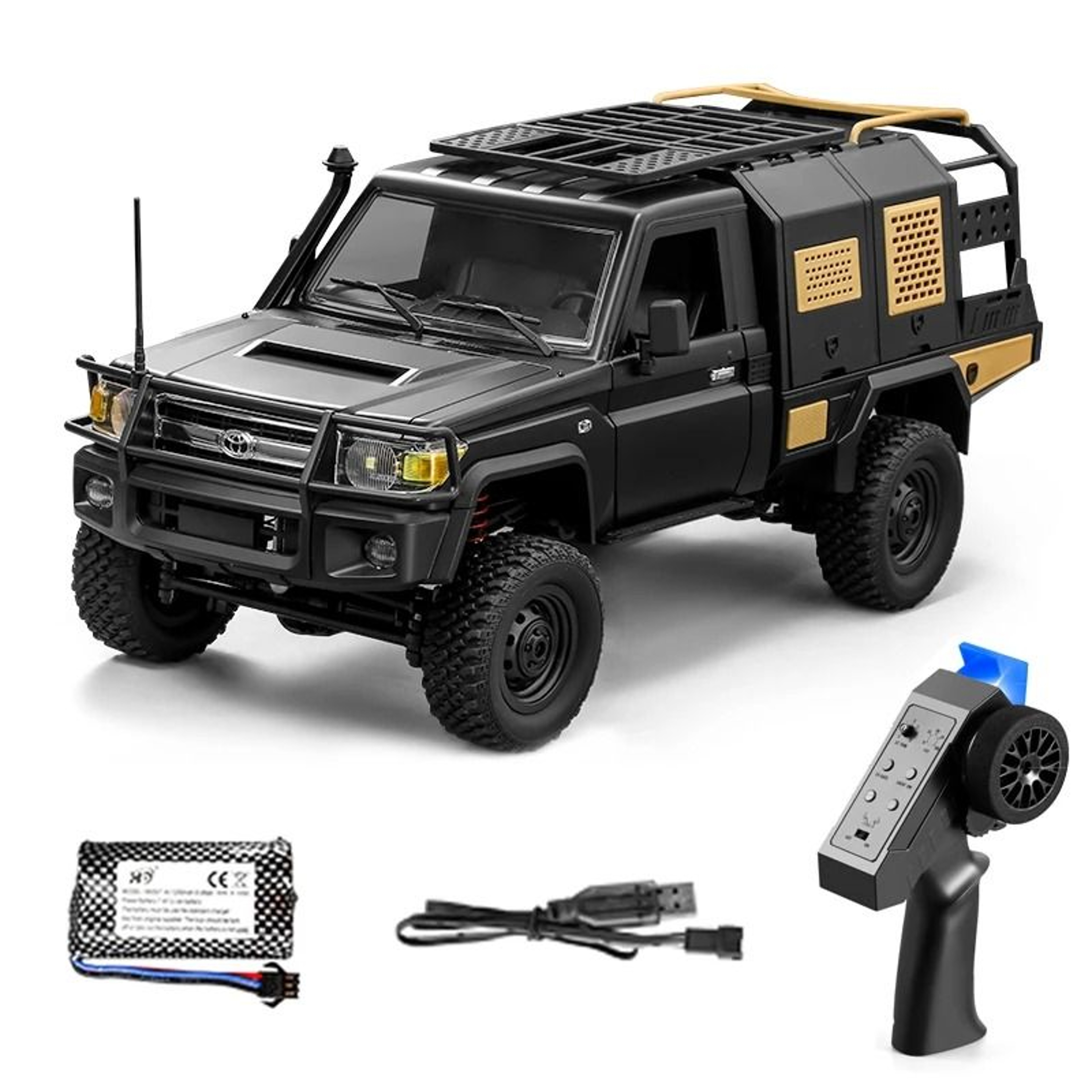 4WD RC Pickup Truck With Remote Control 13