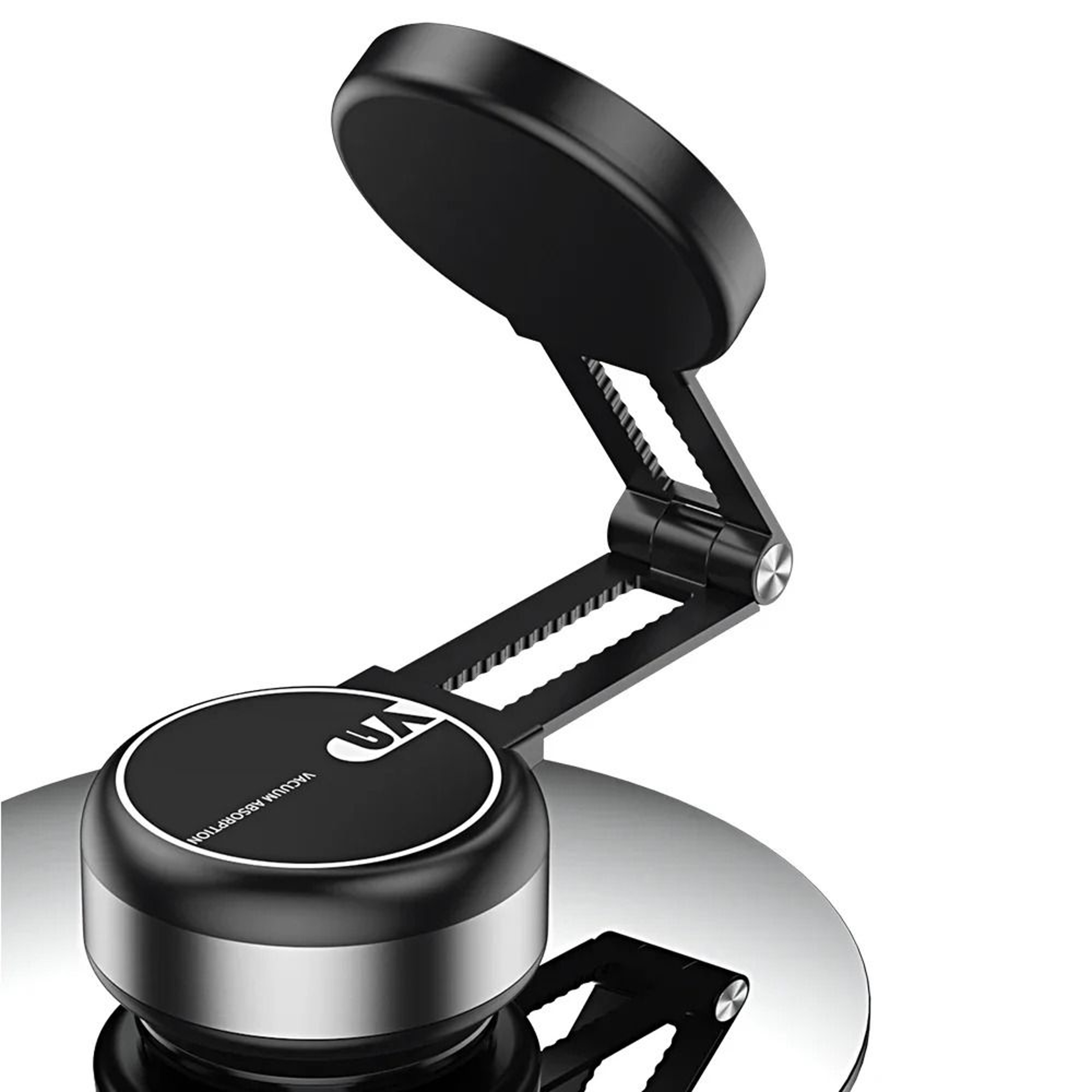 Electric Vacuum Suction Car Phone Holder With Magnetic Telescopic Arm 0