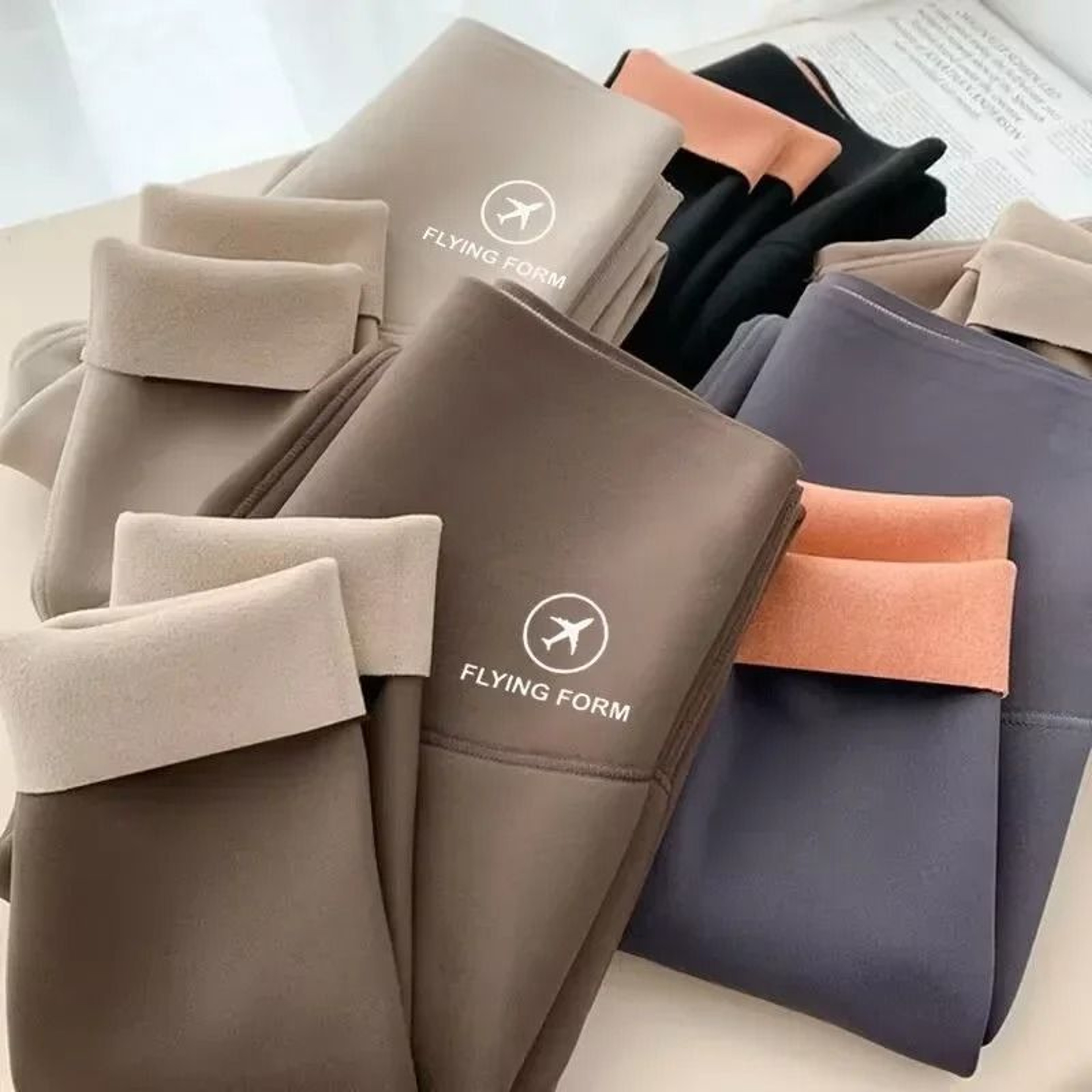 Womens Thermal Fleece Leggings High Waist Warm Winter Pants 0
