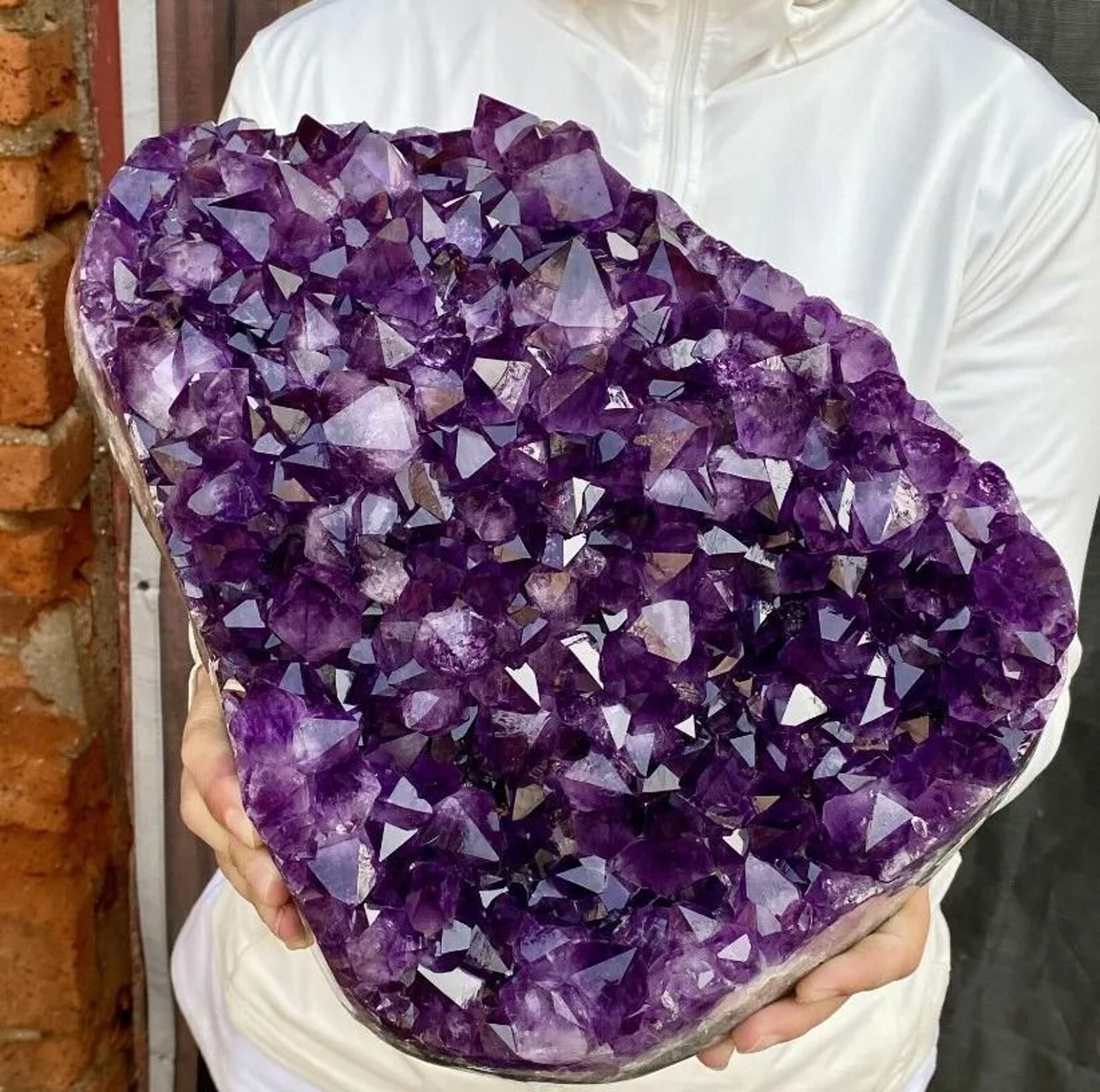 Natural Amethyst Quartz Crystal Cluster For Healing And Home Decoration 2