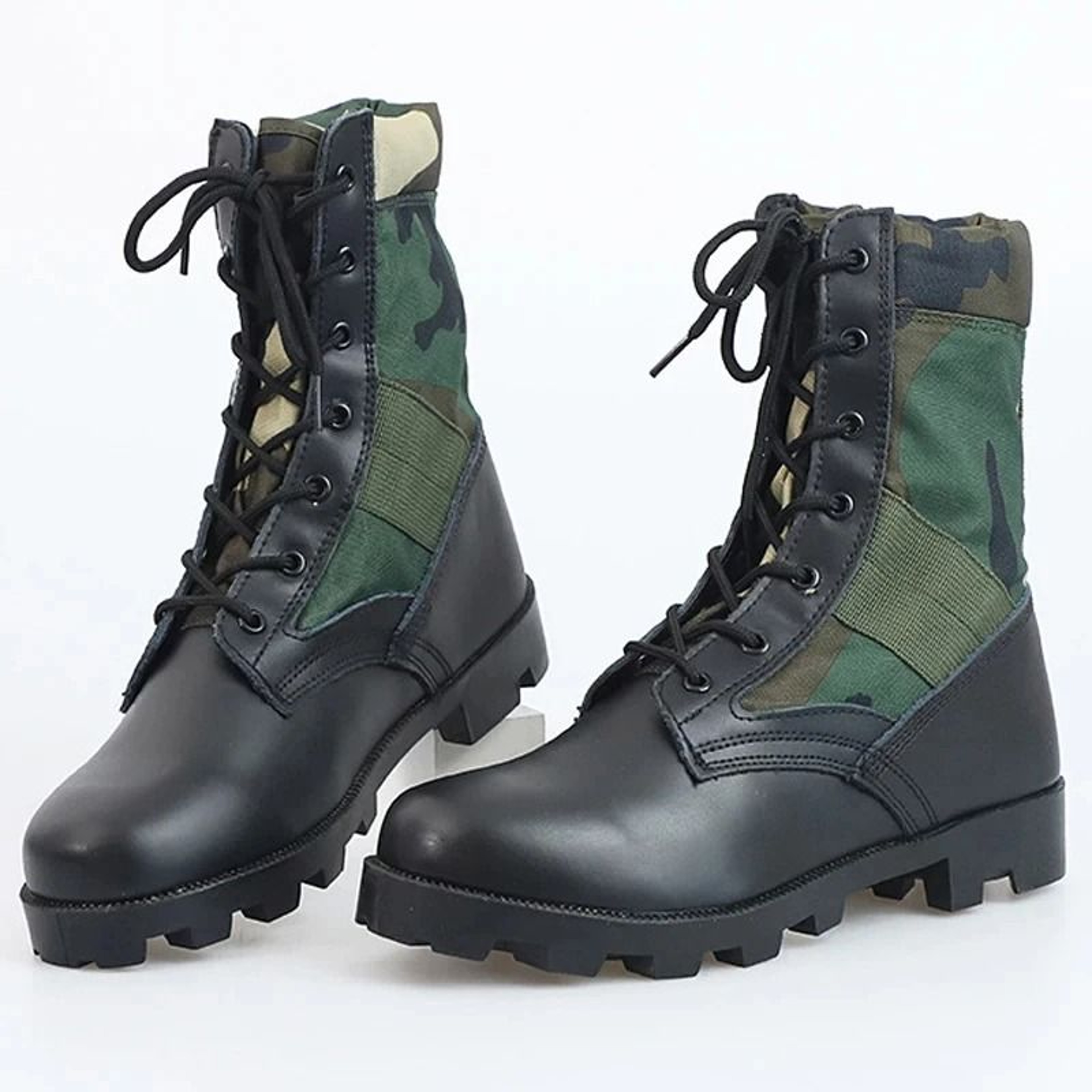 LaceUp Waterproof Tactical Combat Boots 0