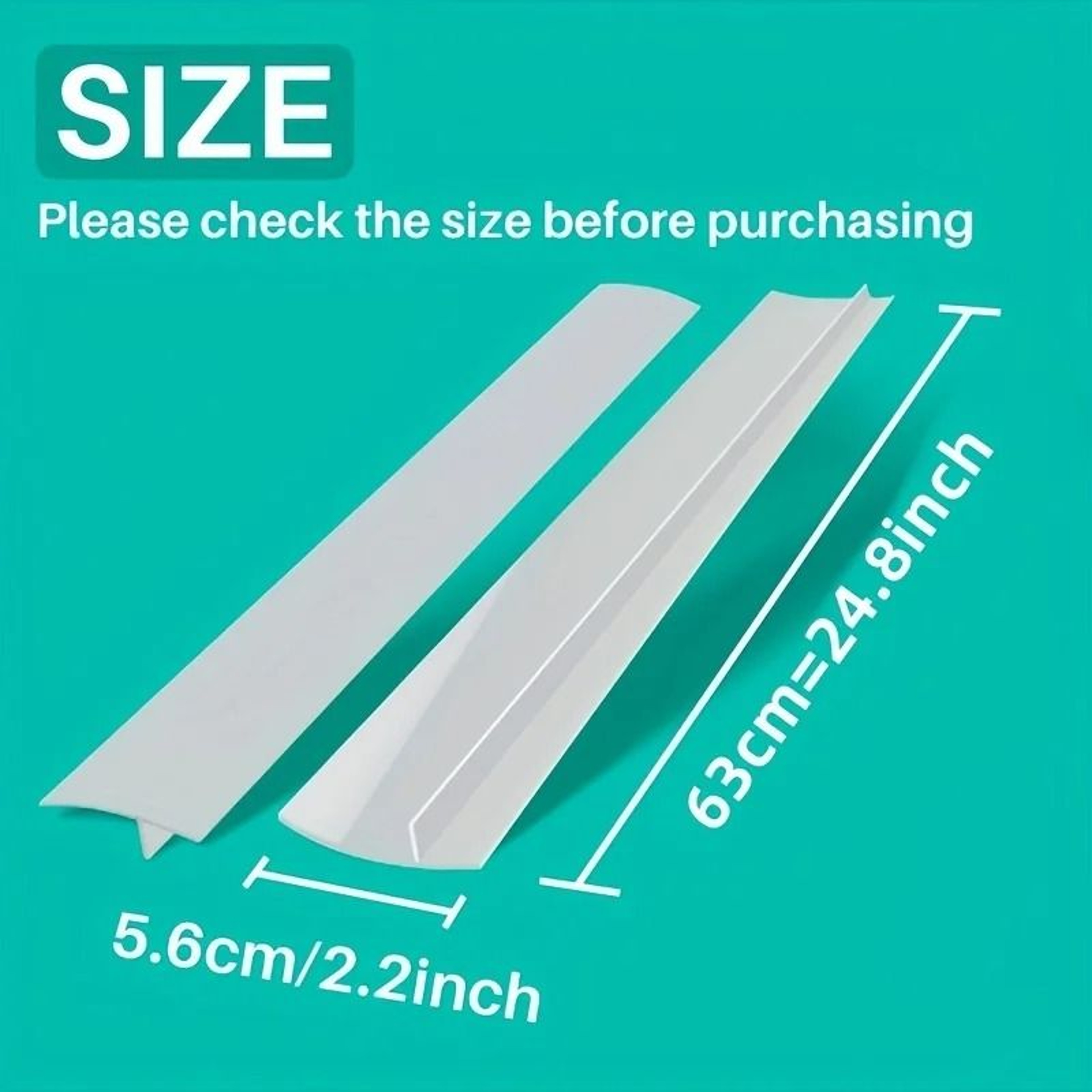 Silicone Gap Seal Strip For Kitchen Stove Counter 3