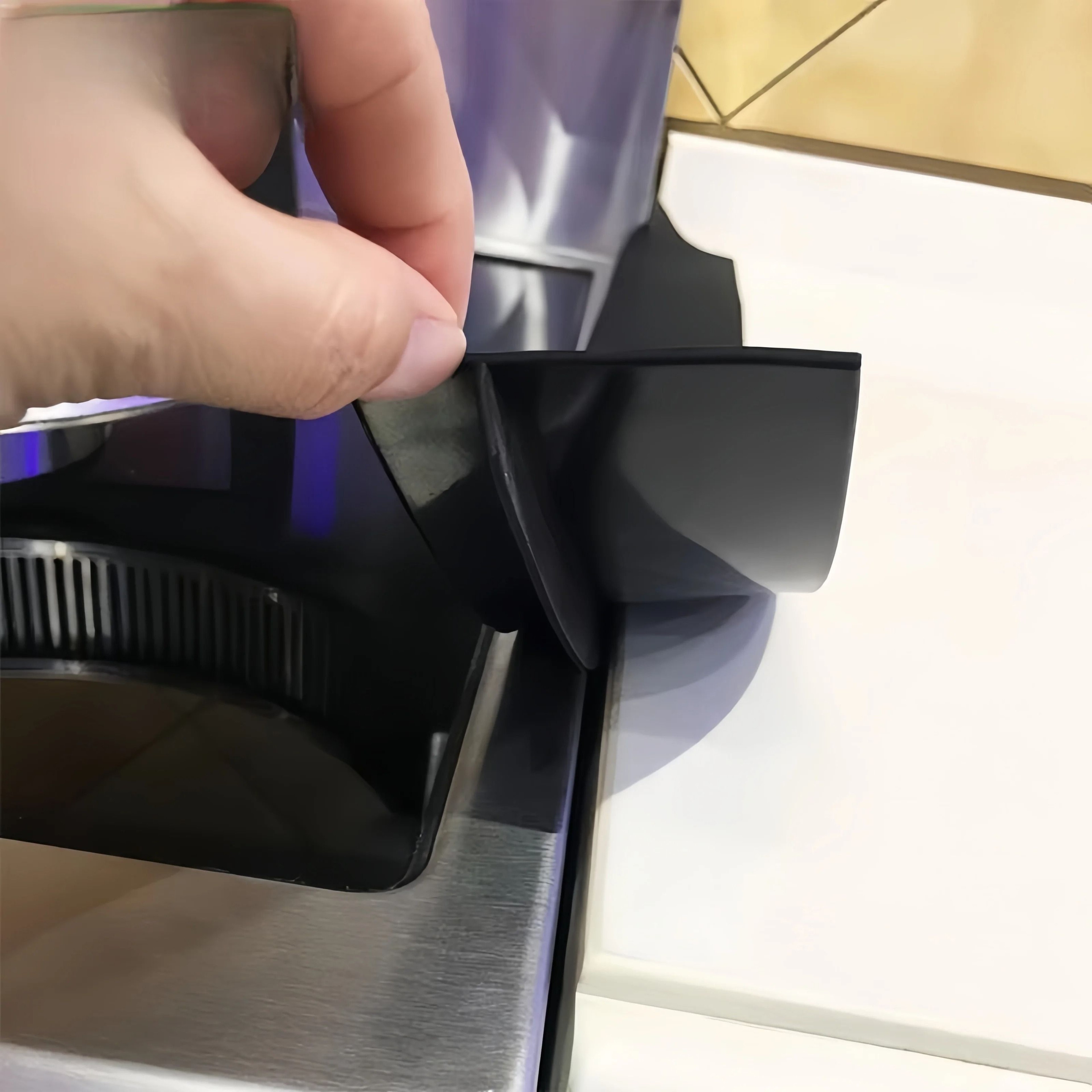Silicone Gap Seal Strip For Kitchen Stove Counter 7
