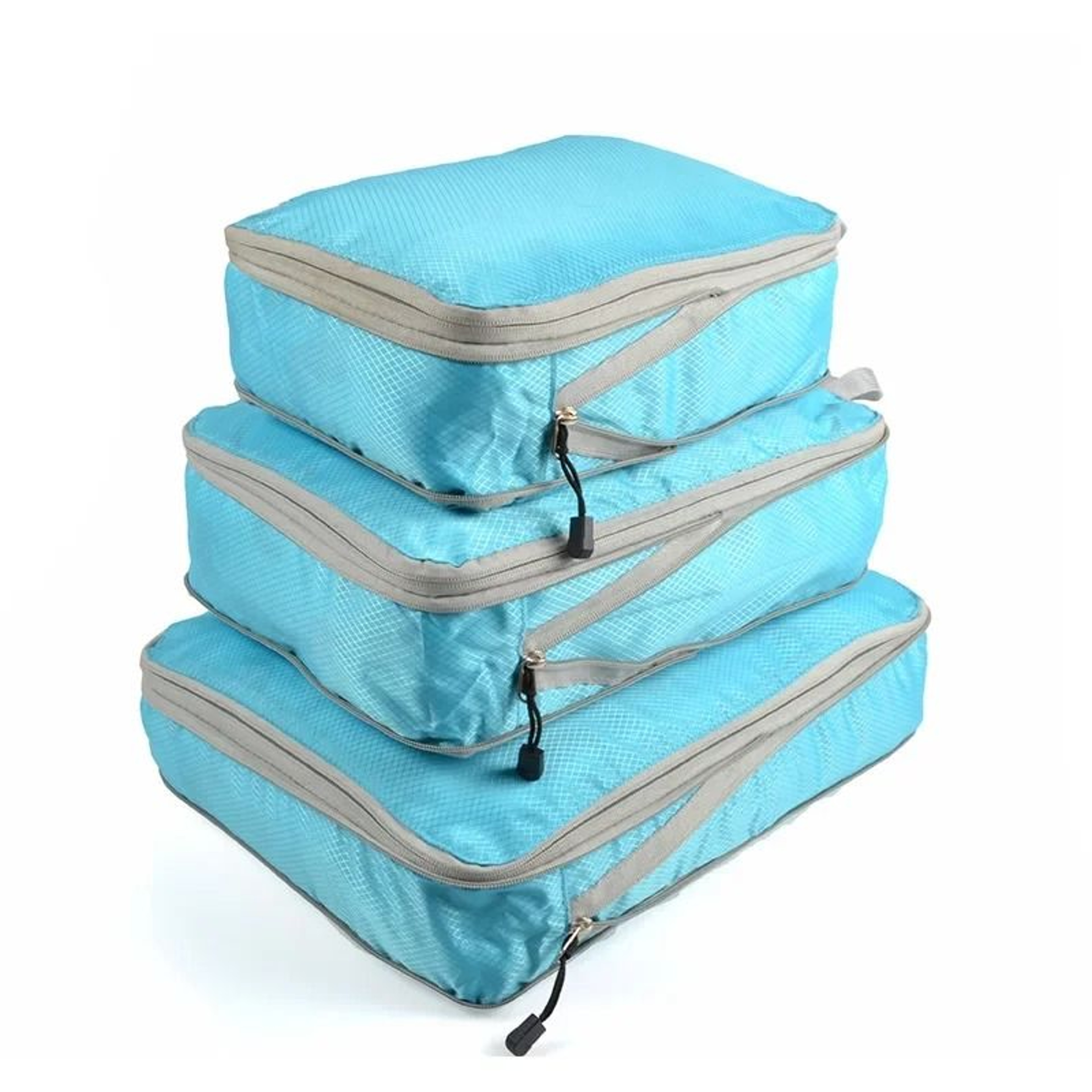 Travel Compression Packing Cubes Set Foldable Luggage Organizer Bags 9