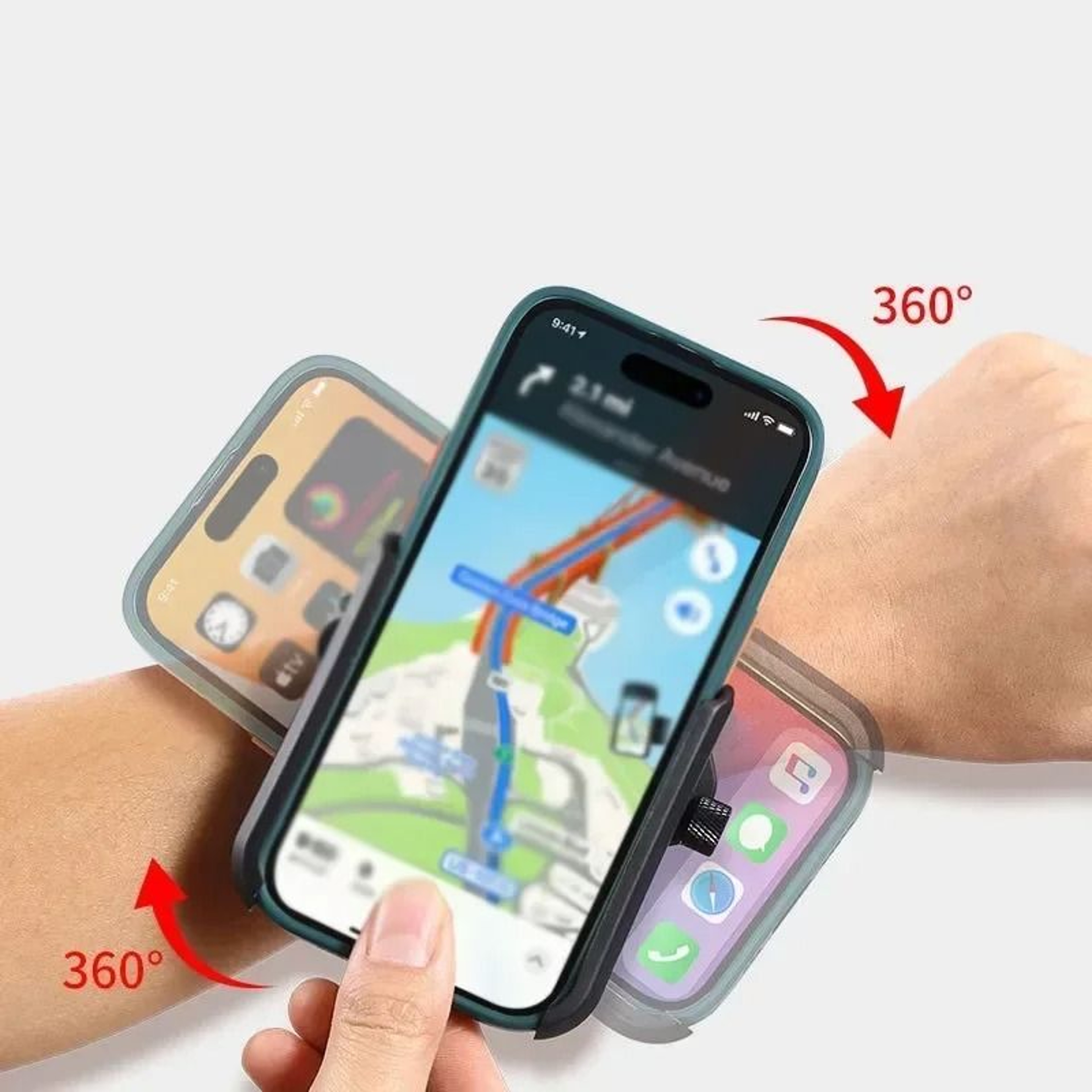 Running Sport Armband Phone Holder For Workout And Outdoor Activities 2