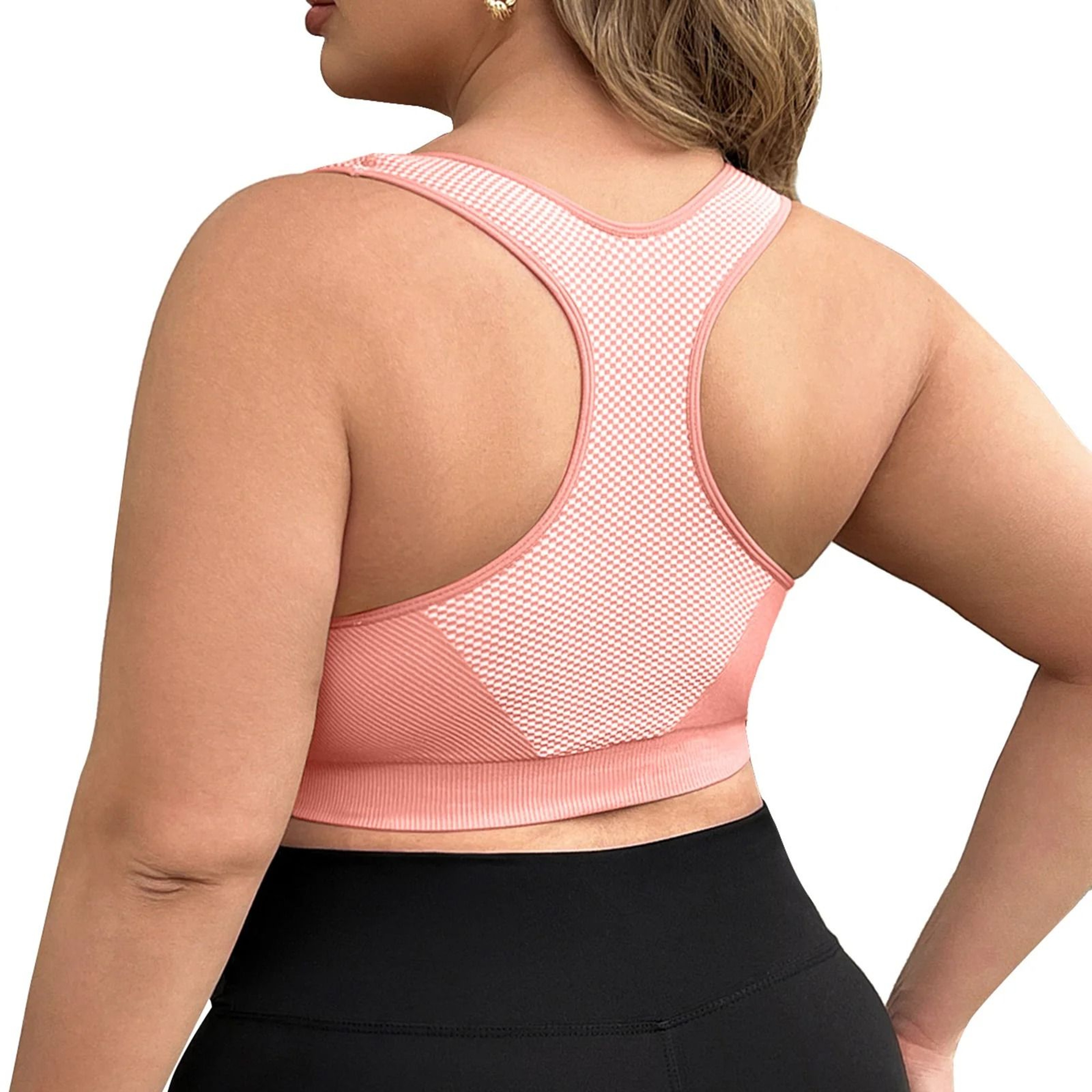 Plus Size Seamless Sports Yoga Bra – view 5