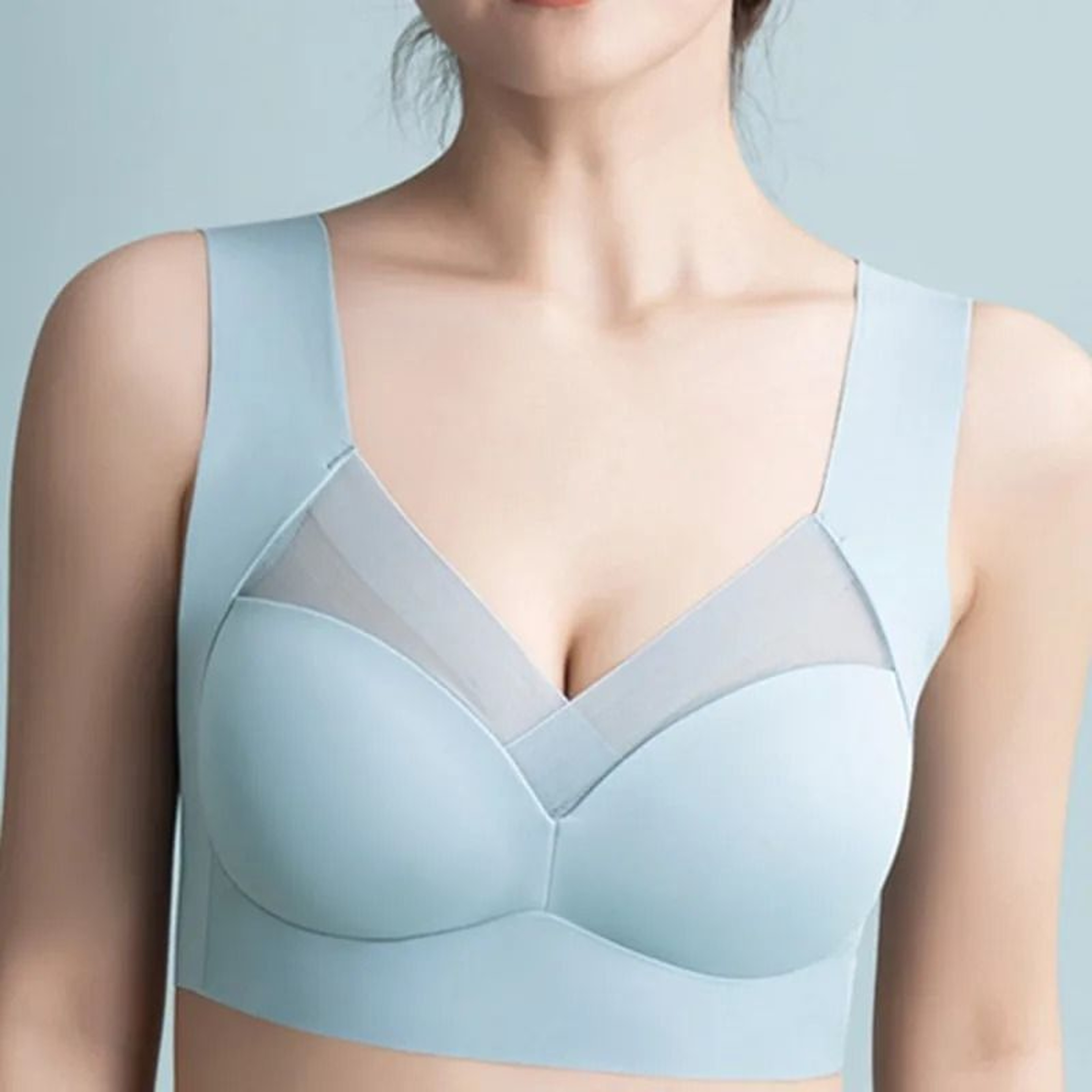 Seamless Wireless Padded Bra 2