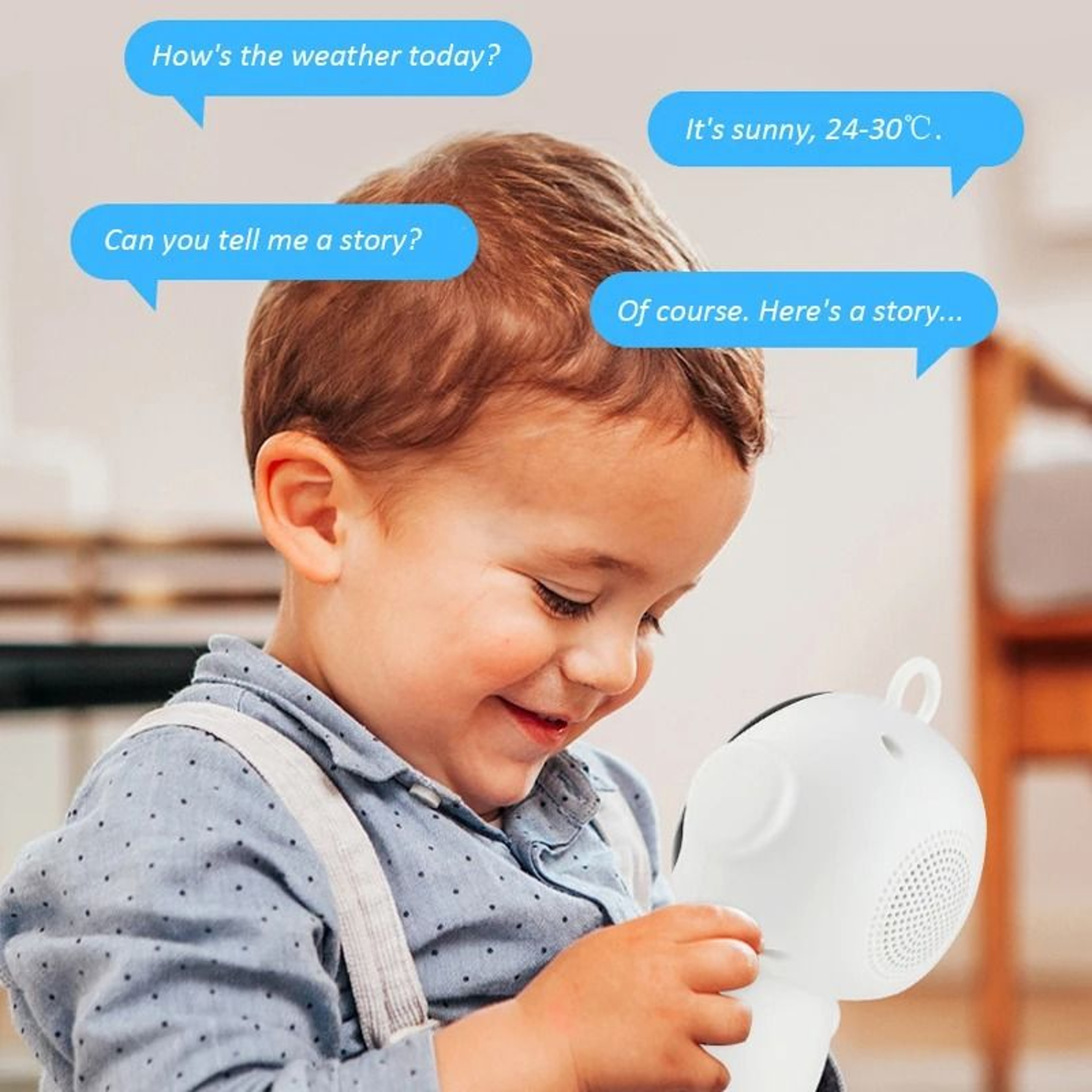 Smart AI Educational Robot 1