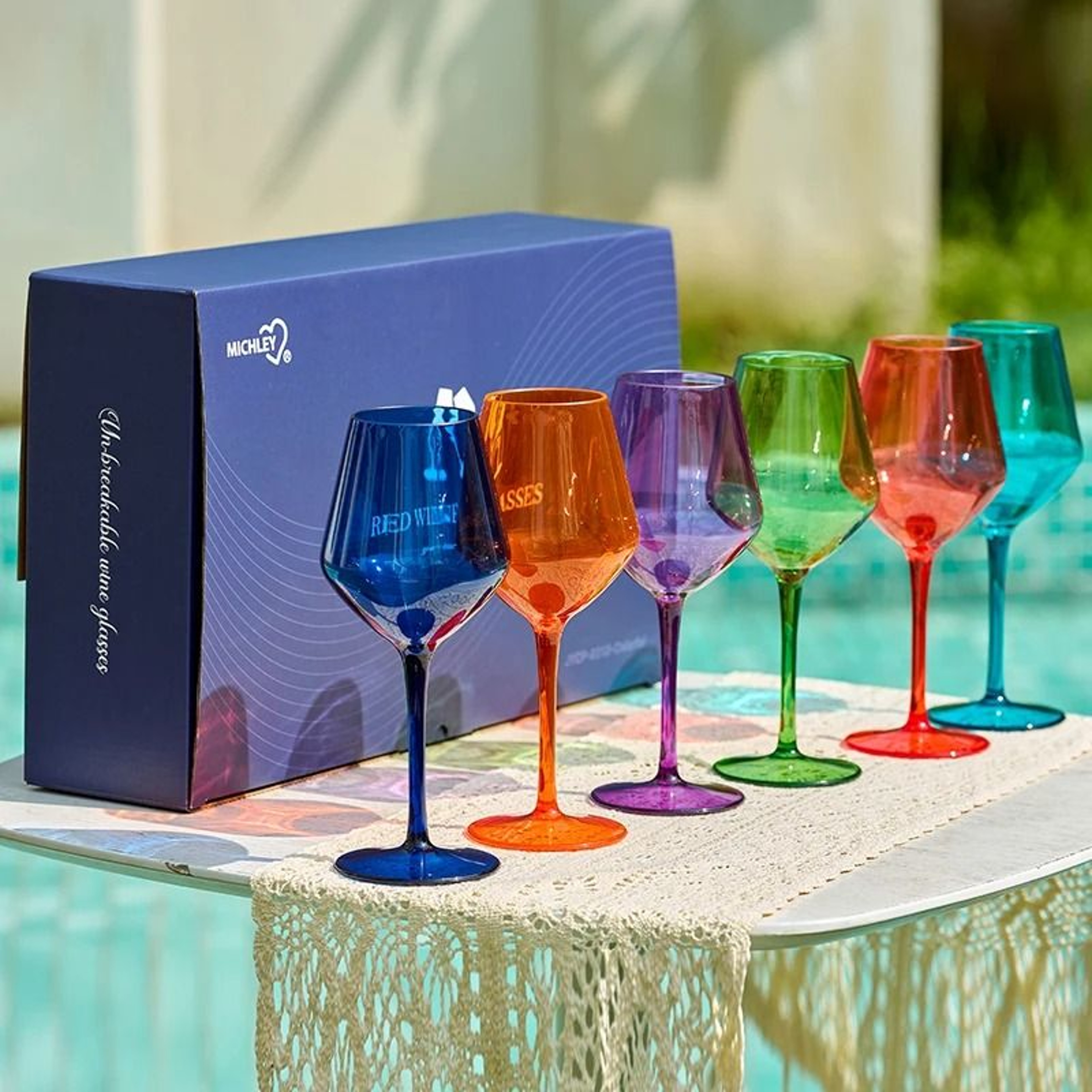 Unbreakable Tritan Wine Glass Set 1