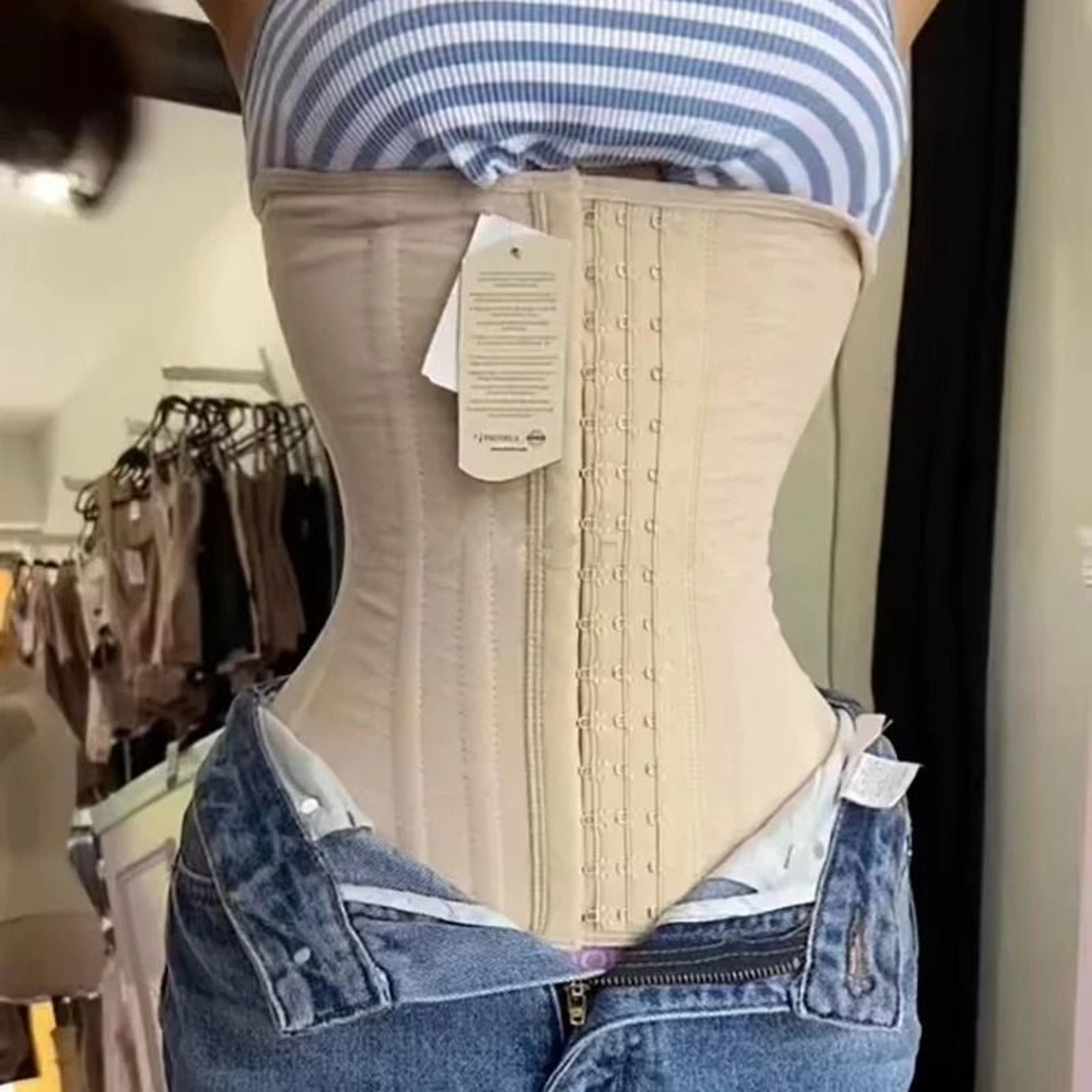 Long Torso Latex Waist Trainer Shapewear 6