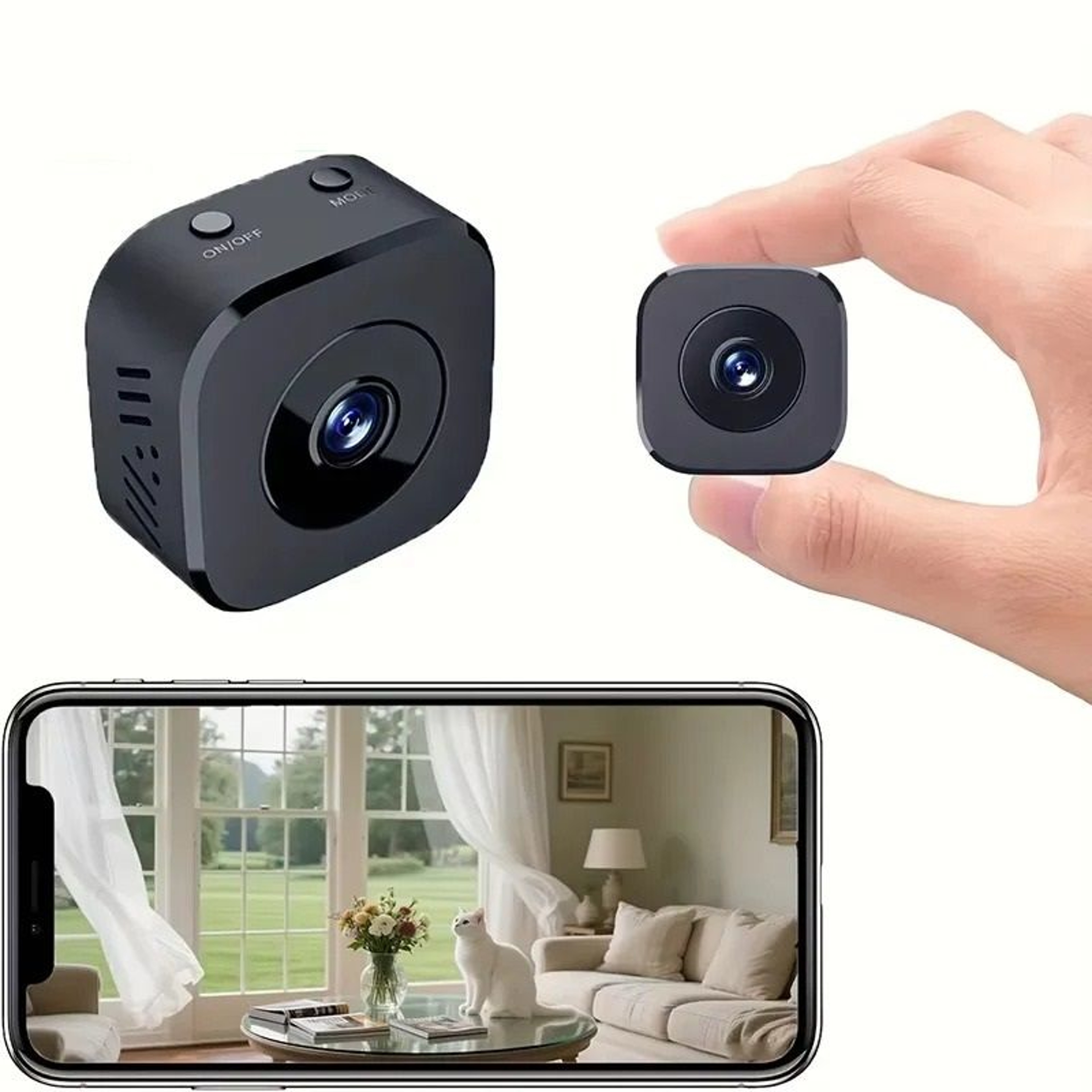 Mini 4K WiFi Security Camera With Night Vision 6