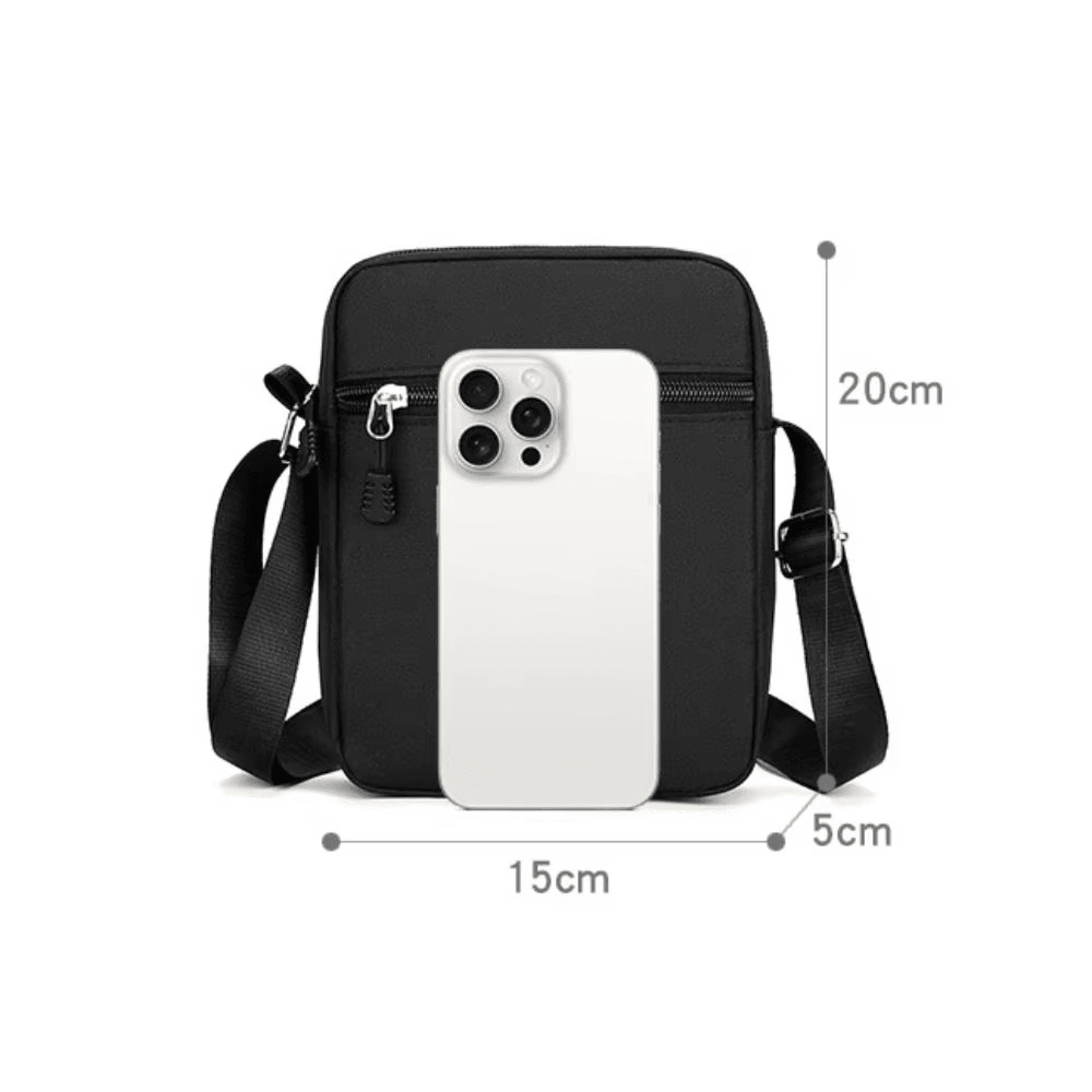 Mini Oxford Shoulder And Waist Bag For Men 1
