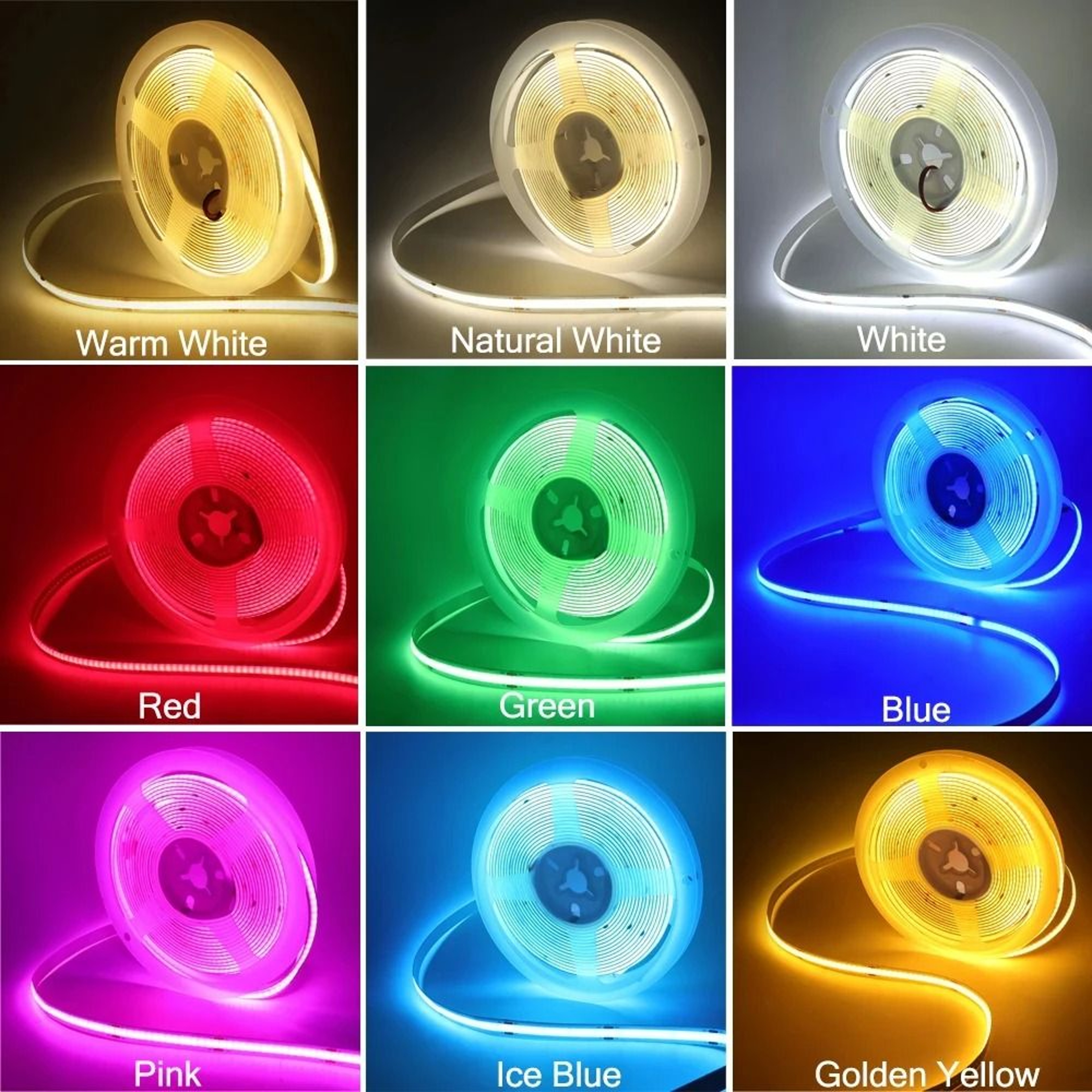 COB LED Motion Sensor Strip Light USB Powered Night Lighting 1