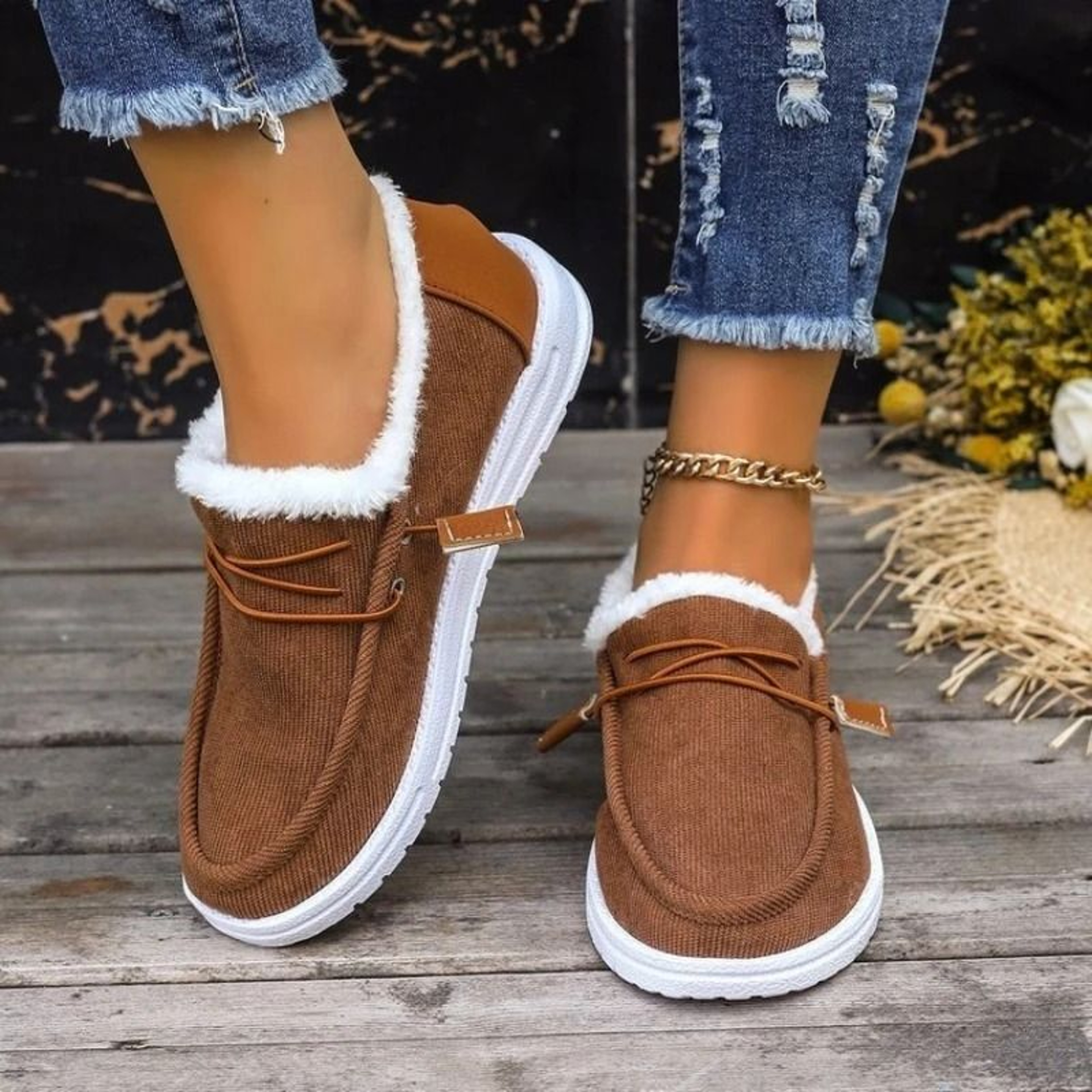 Womens Winter Snow Boots With Plush Lining And Thick Sole 9