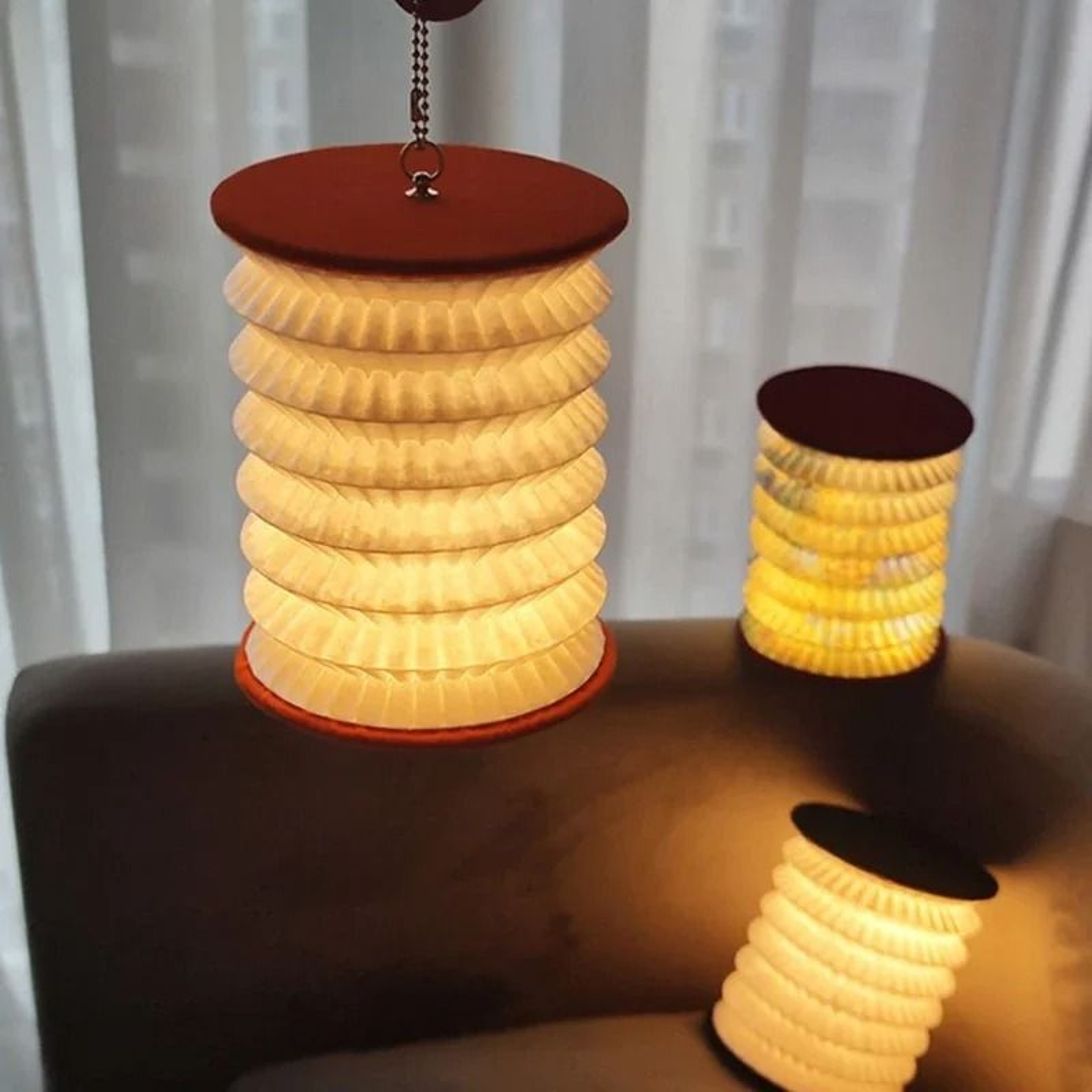 Foldable Touch Dimmable Table Lamp USB Rechargeable Lantern 2