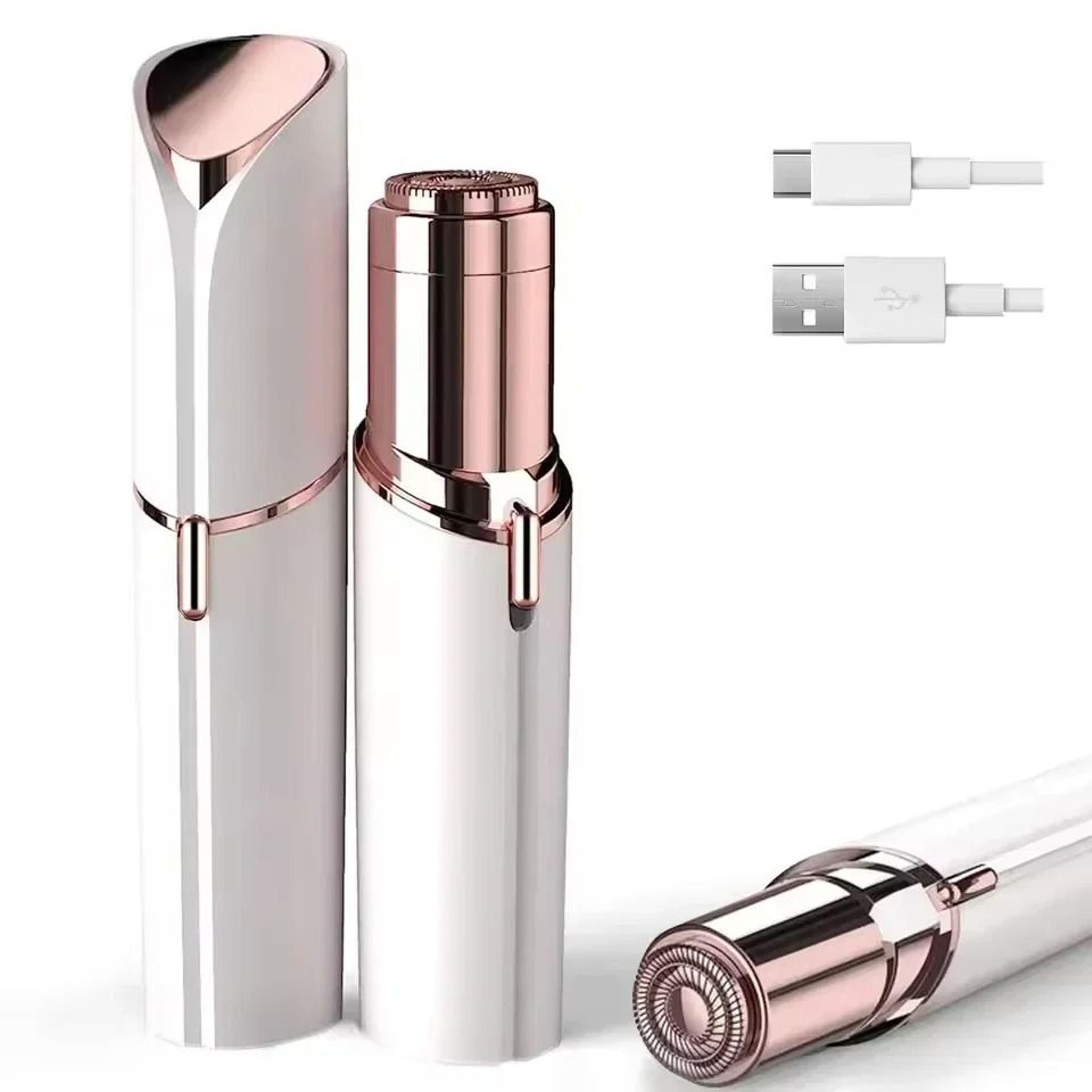 Womens Hair Remover With LED Light For Face And Body Waterproof Shaver 0