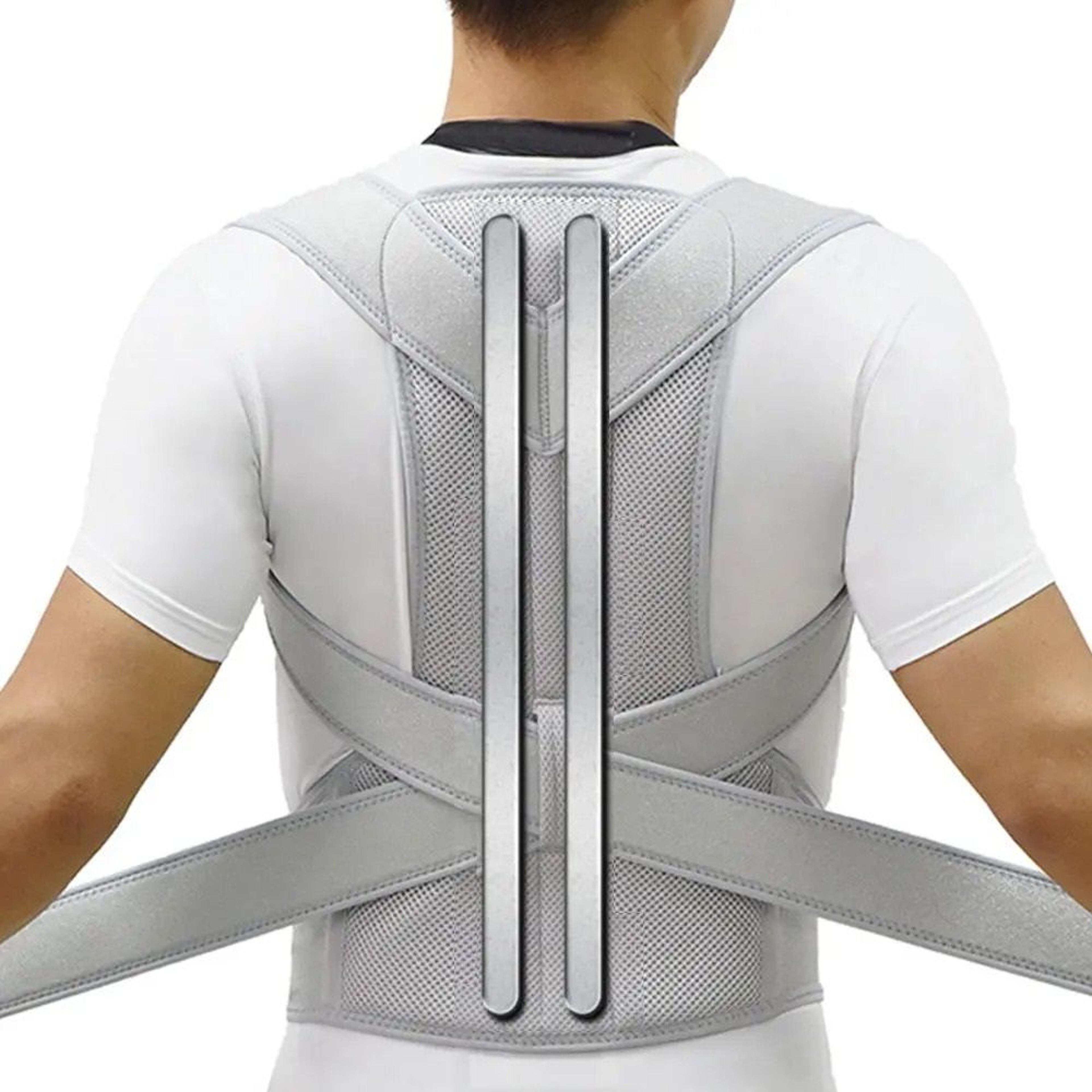 Adjustable Upper Back Posture Corrector Brace 0