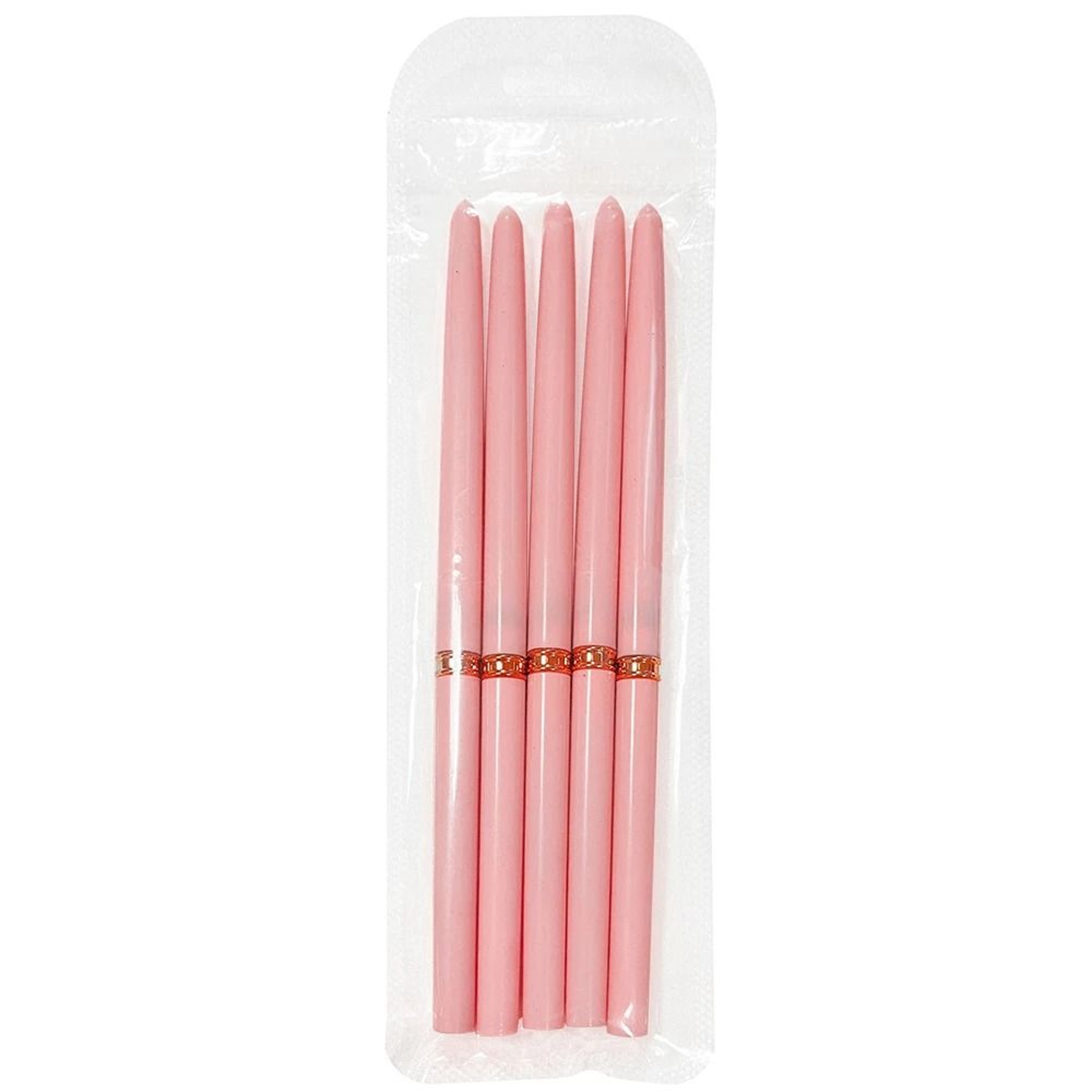Ultra Thin Pink Nail Art Liner Brushes Set 5 Pcs 4