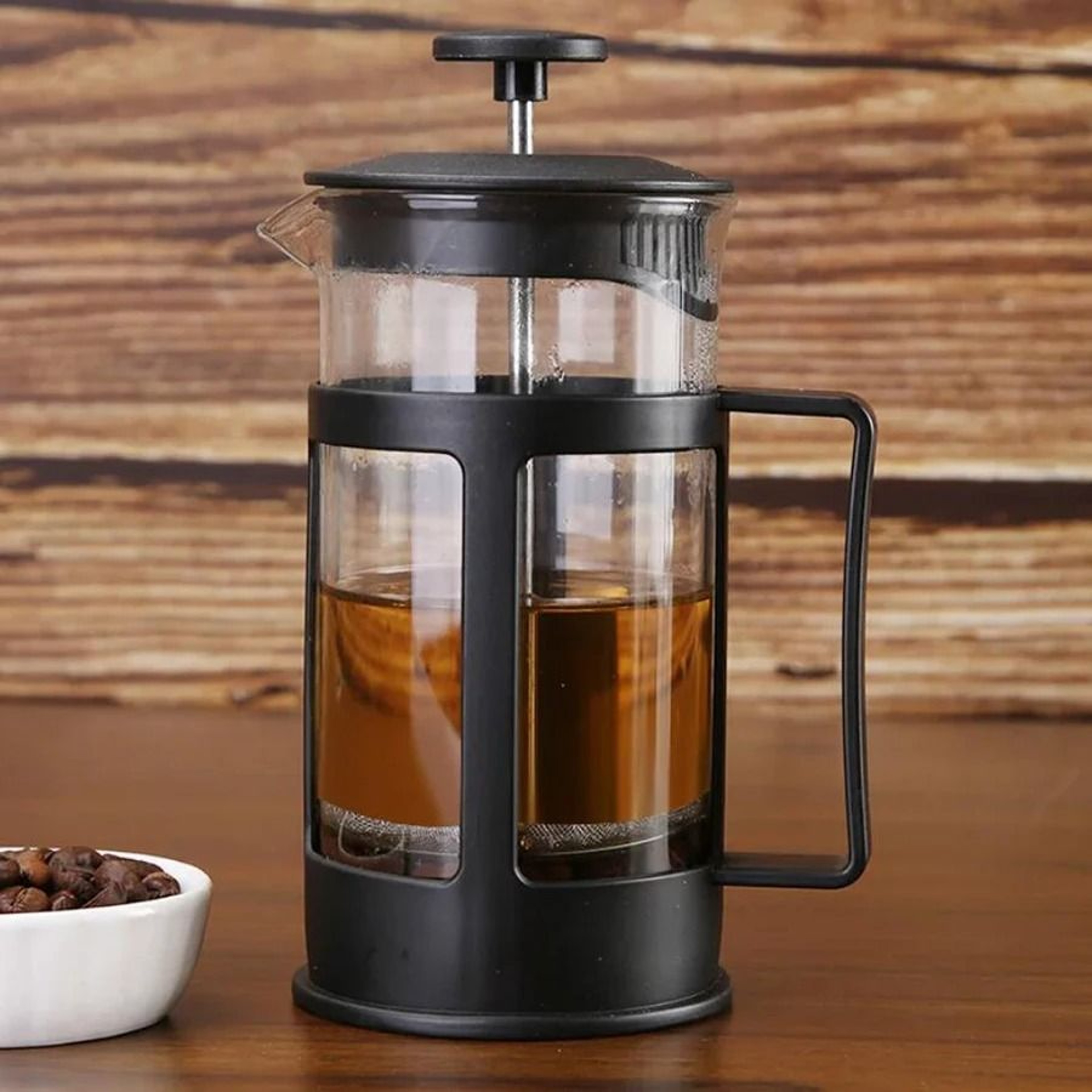 Stainless Steel Tea  Coffee Brewer With Builtin Filter 0
