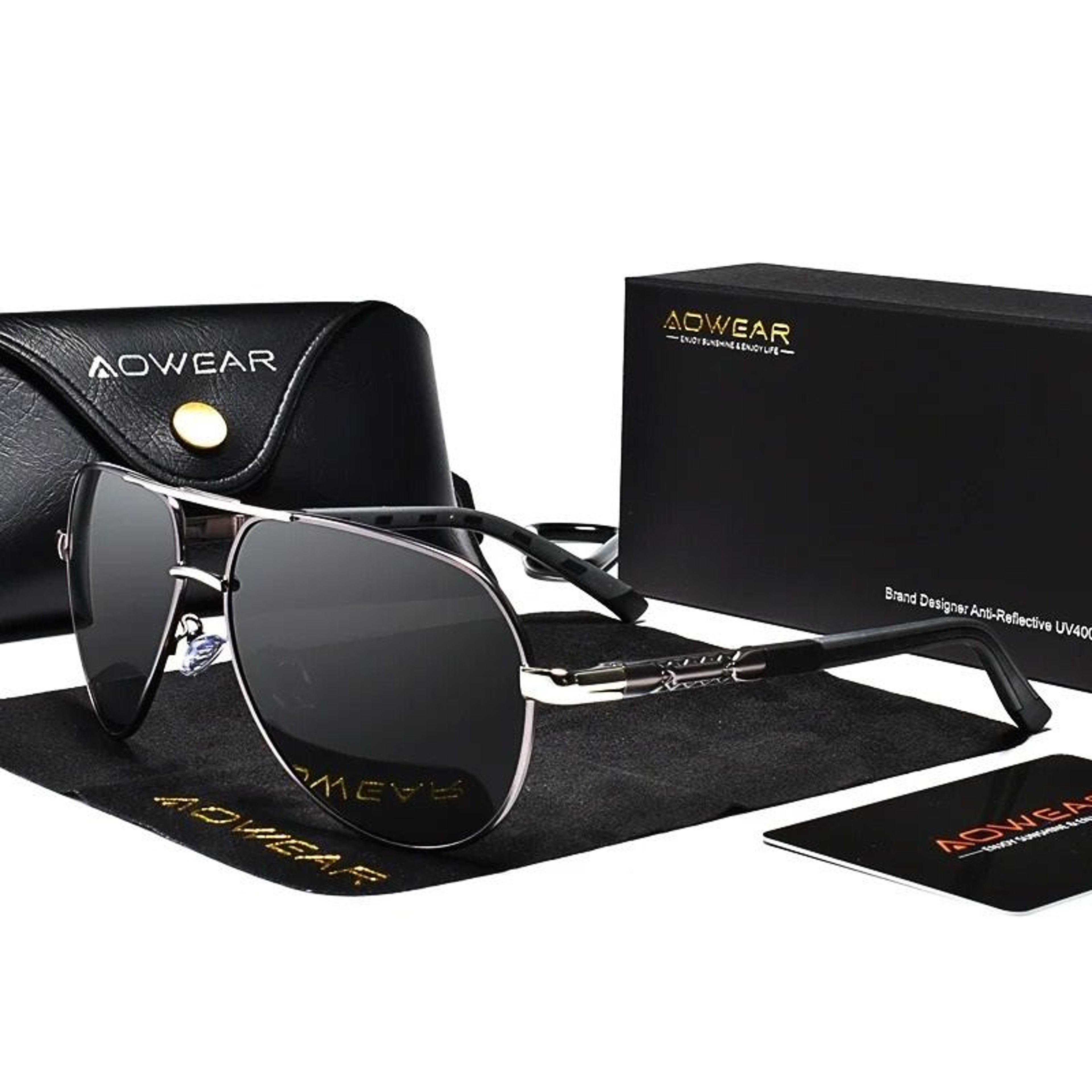 Aviation Polarized Aluminum Sunglasses For Driving  Outdoor Use 10