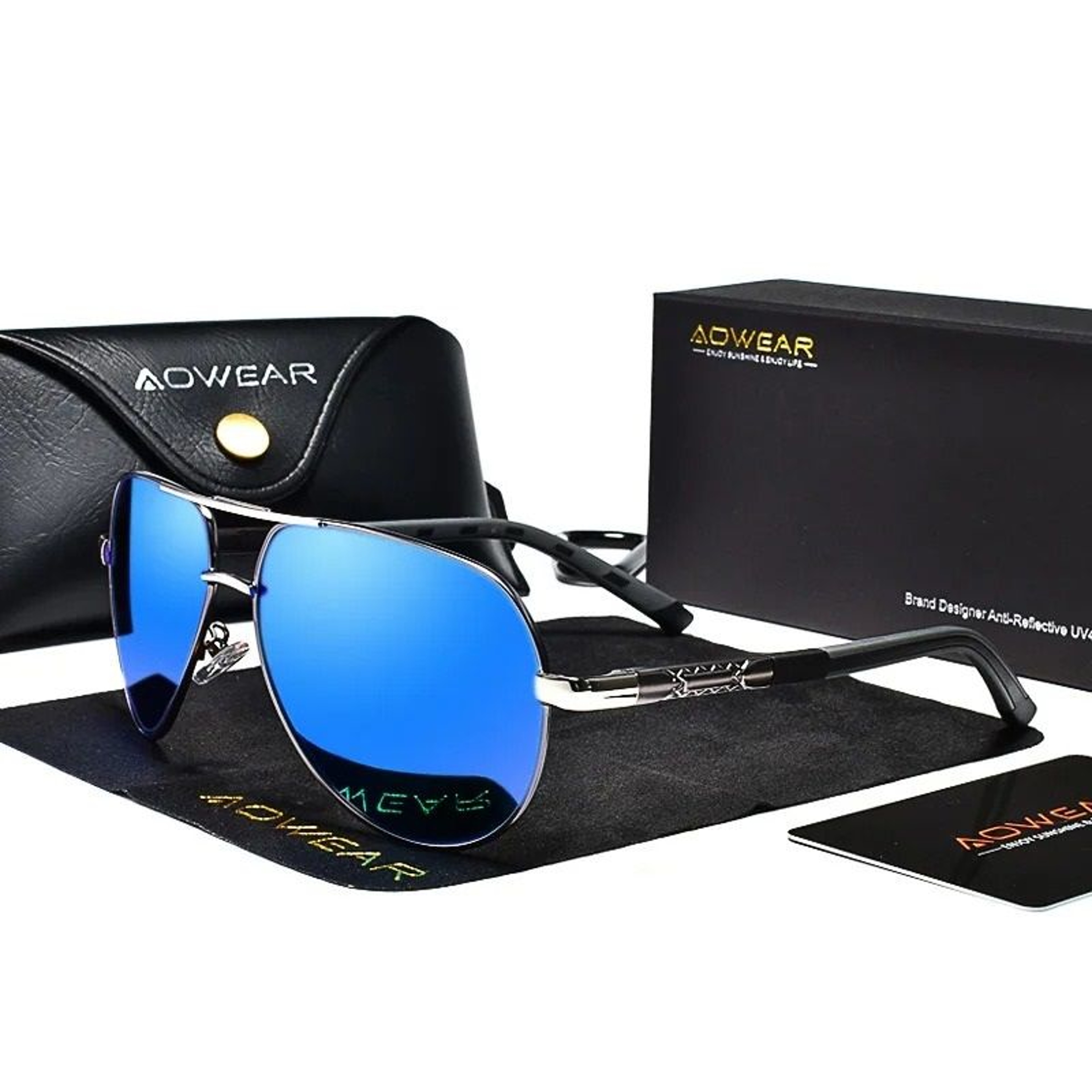 Aviation Polarized Aluminum Sunglasses For Driving  Outdoor Use 8