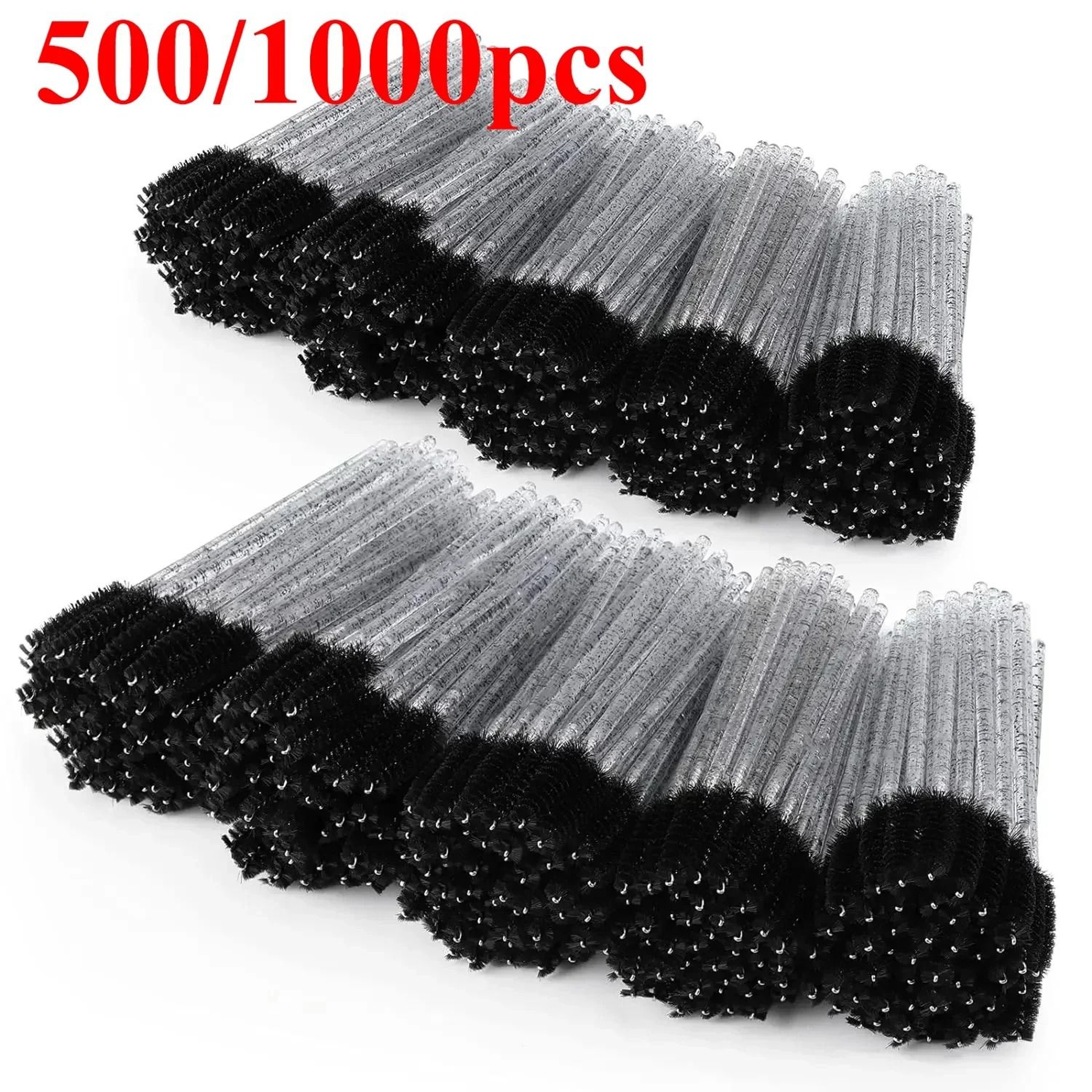 Disposable Mascara Wands Spoolies For Eyelash  Eyebrow Extensions 0