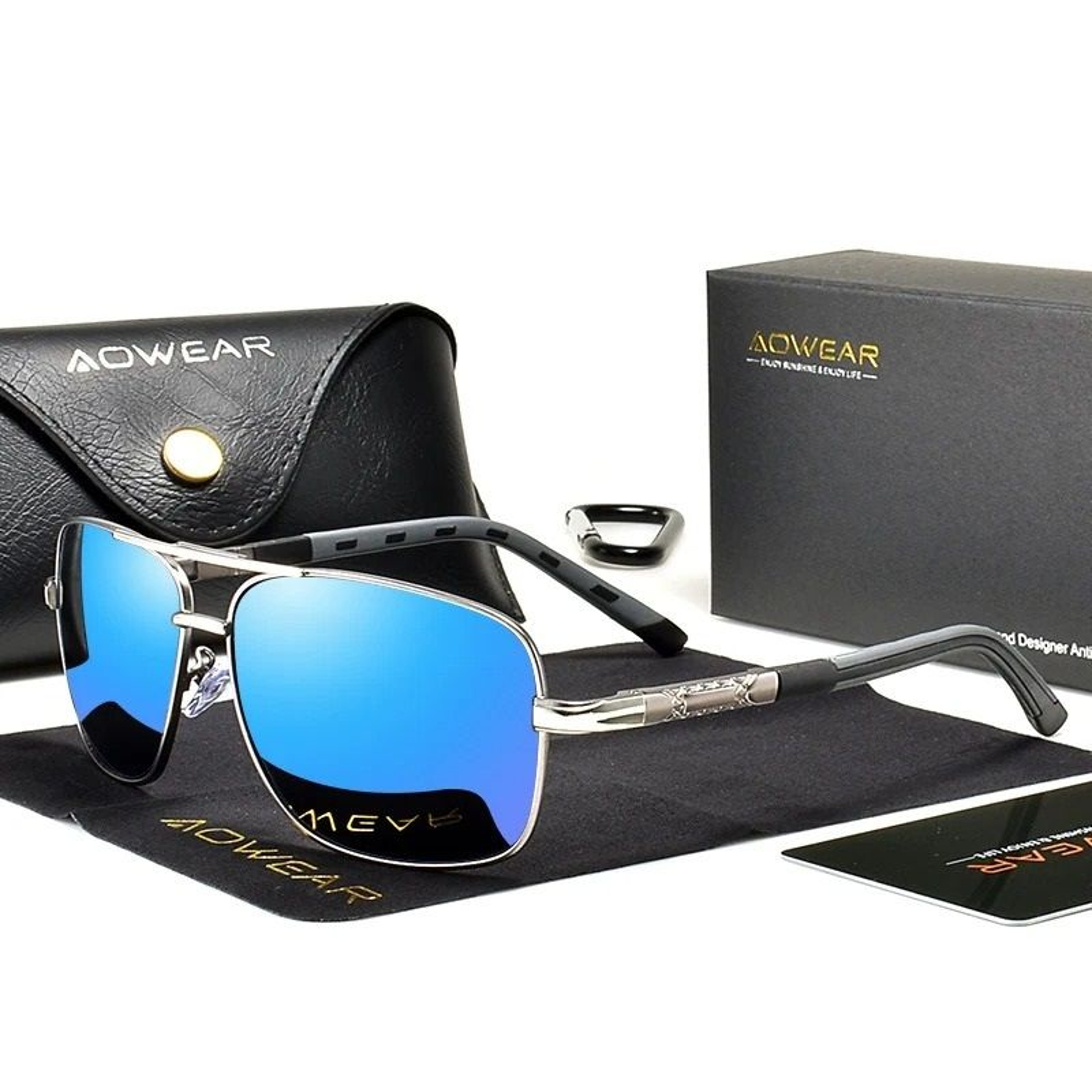 Polarized Mirrored Sunglasses UV400 For Men  Women 6