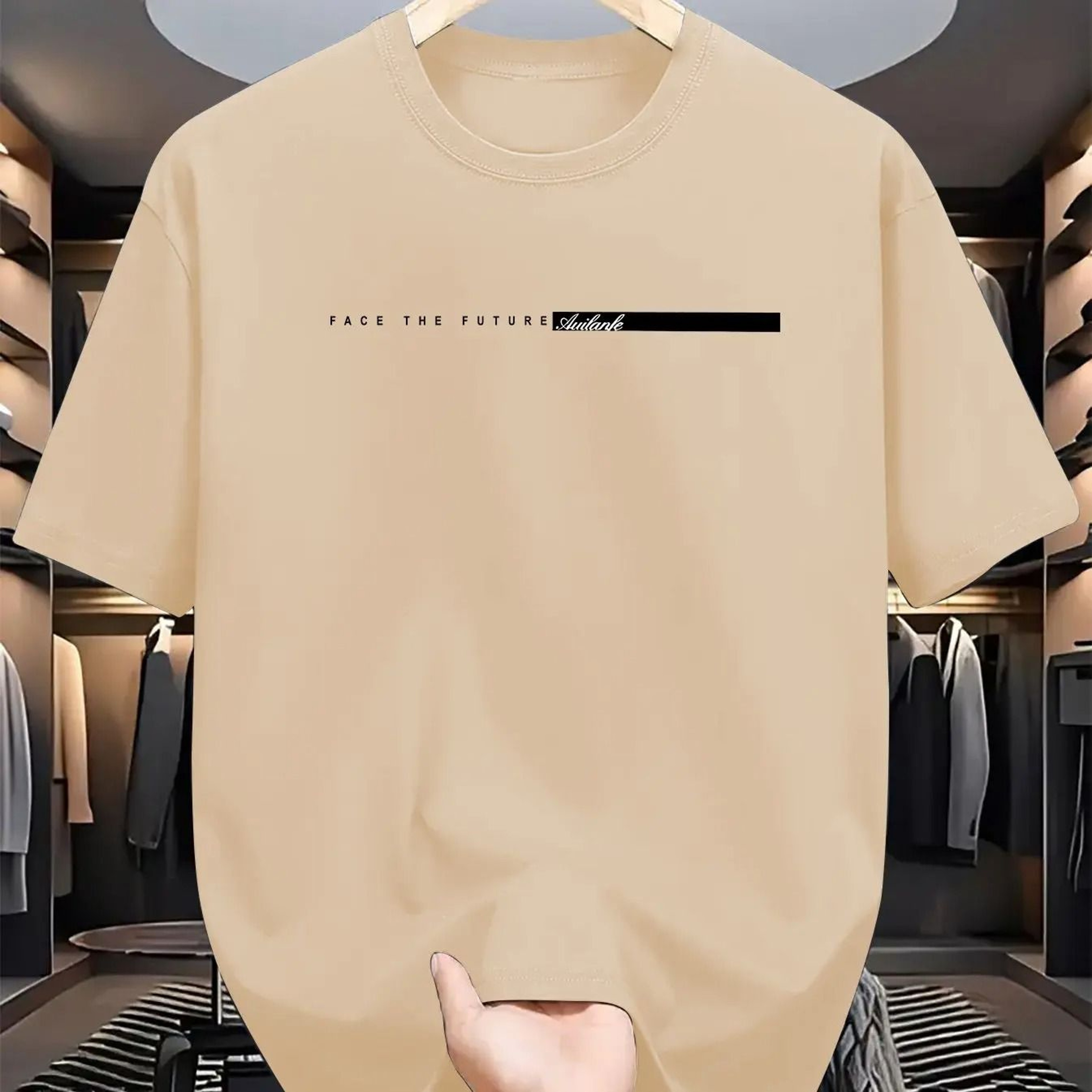Mens Cotton Casual Loose Fit TShirt 7