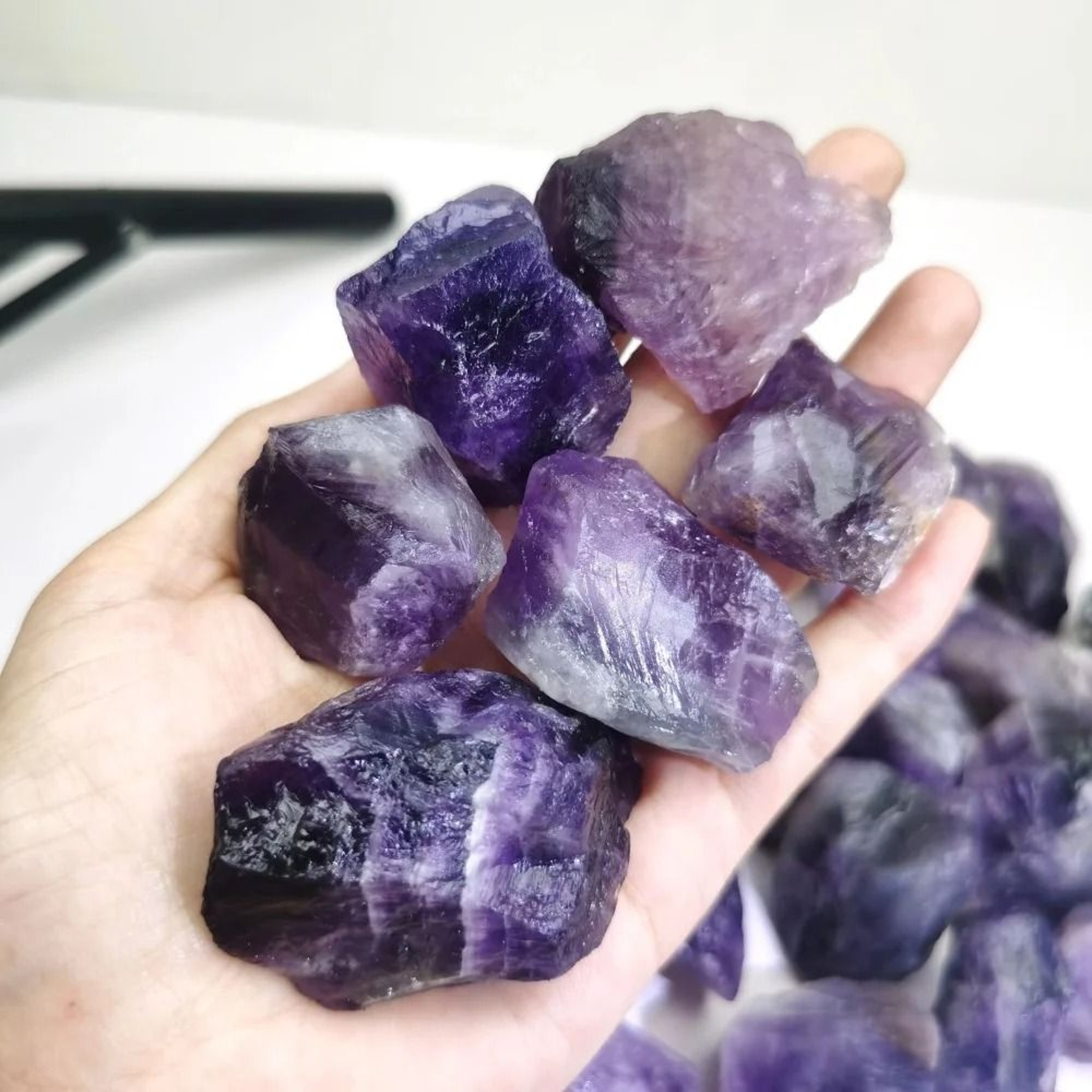 Natural Amethyst Raw Healing Crystal Gemstone 1