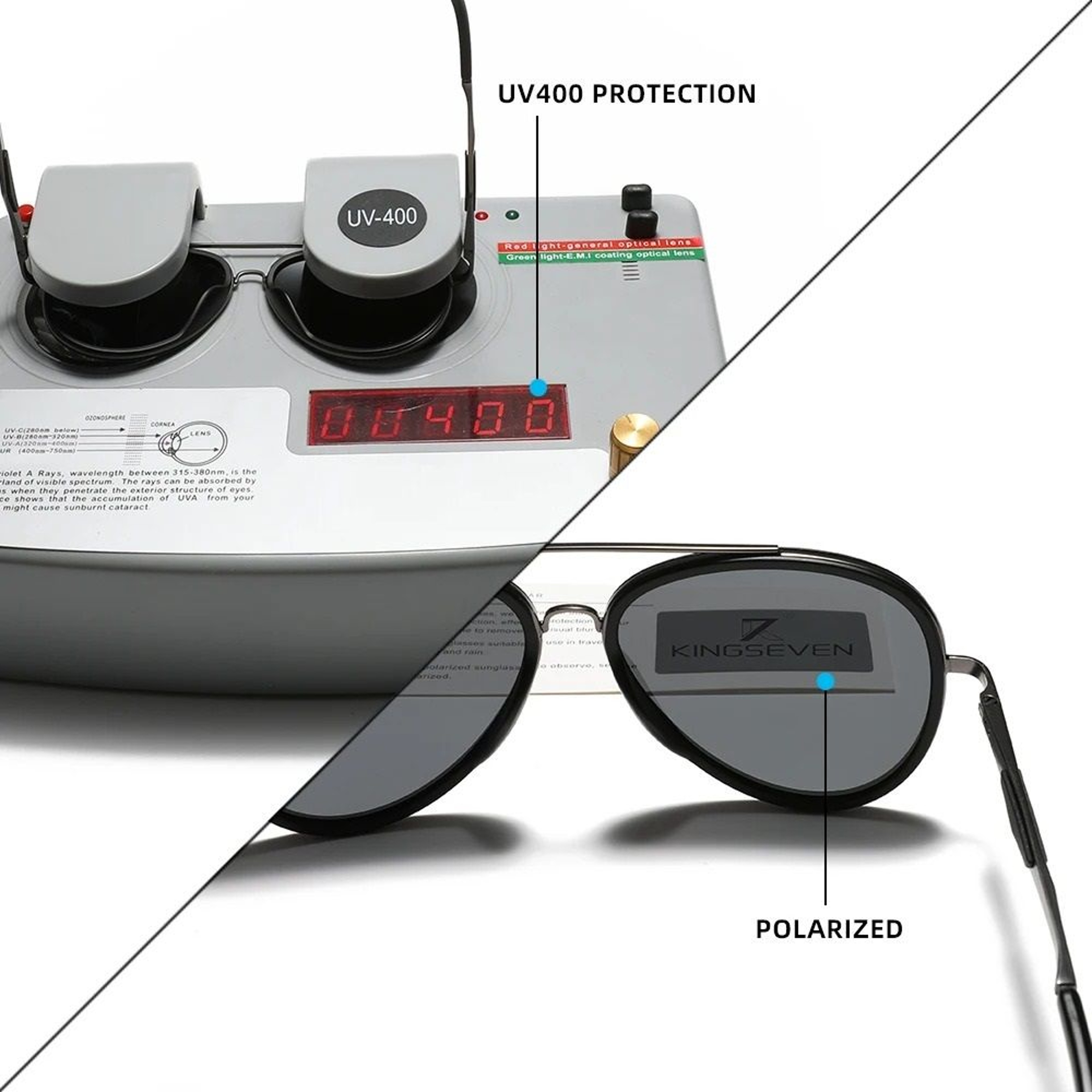 Polarized Driving Sunglasses For Men With UV Protection 3